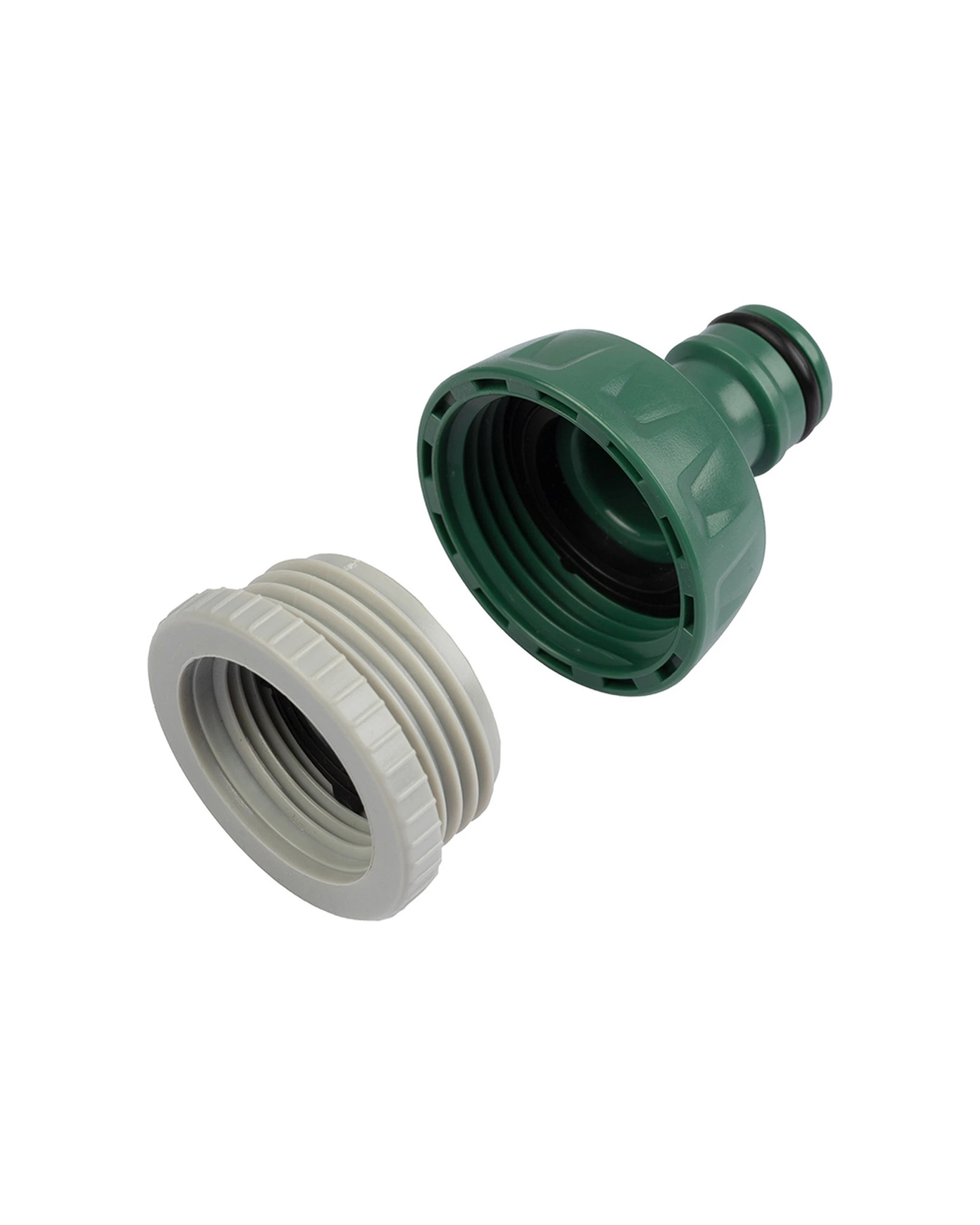 2 Hills 4PK Universal Garden Hose Tap Water Adaptor 12mm UV Protected - Green, 2 of 2