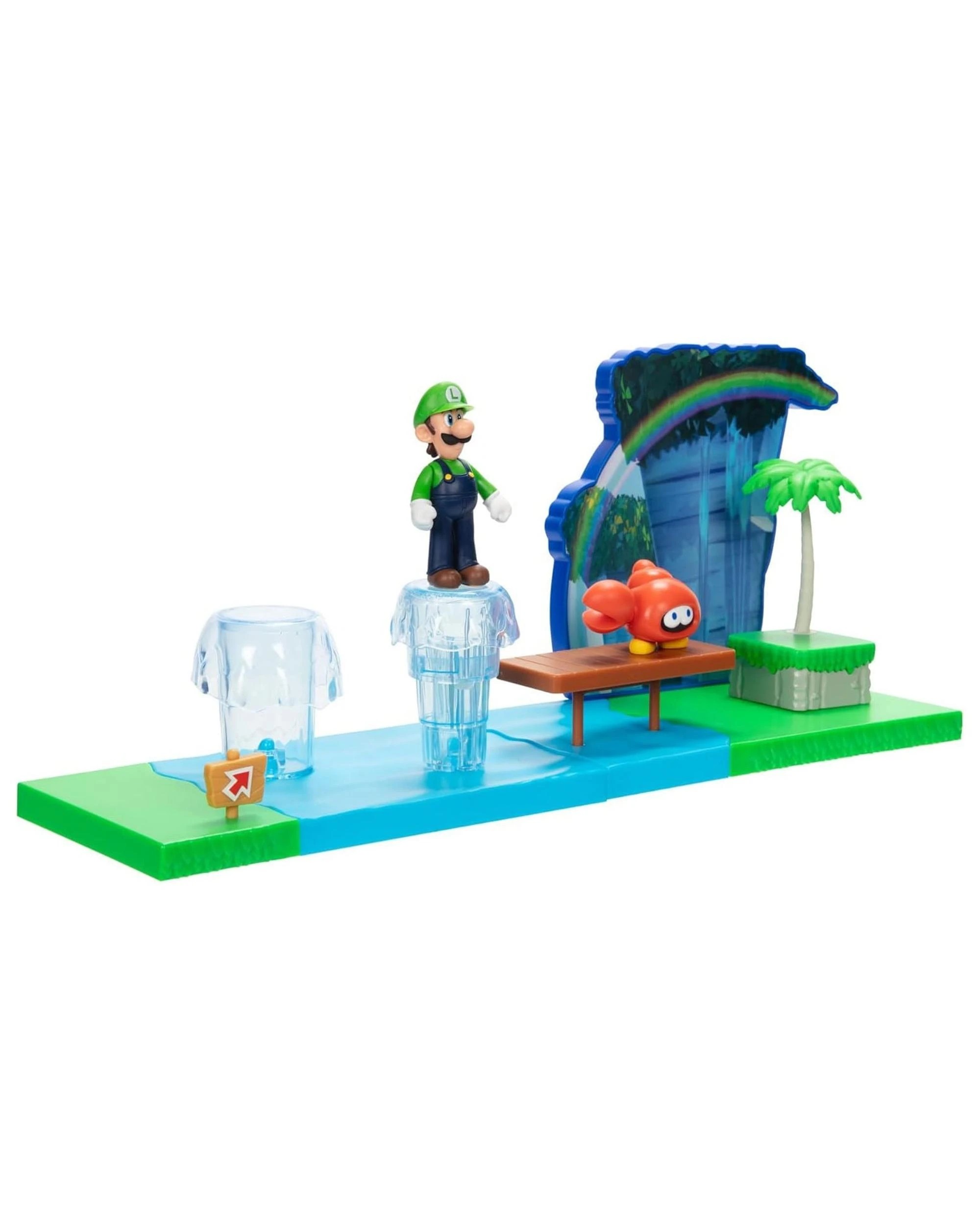 4 Super Mario 2.5 inch Sparkling Waters Playset, 4 of 9