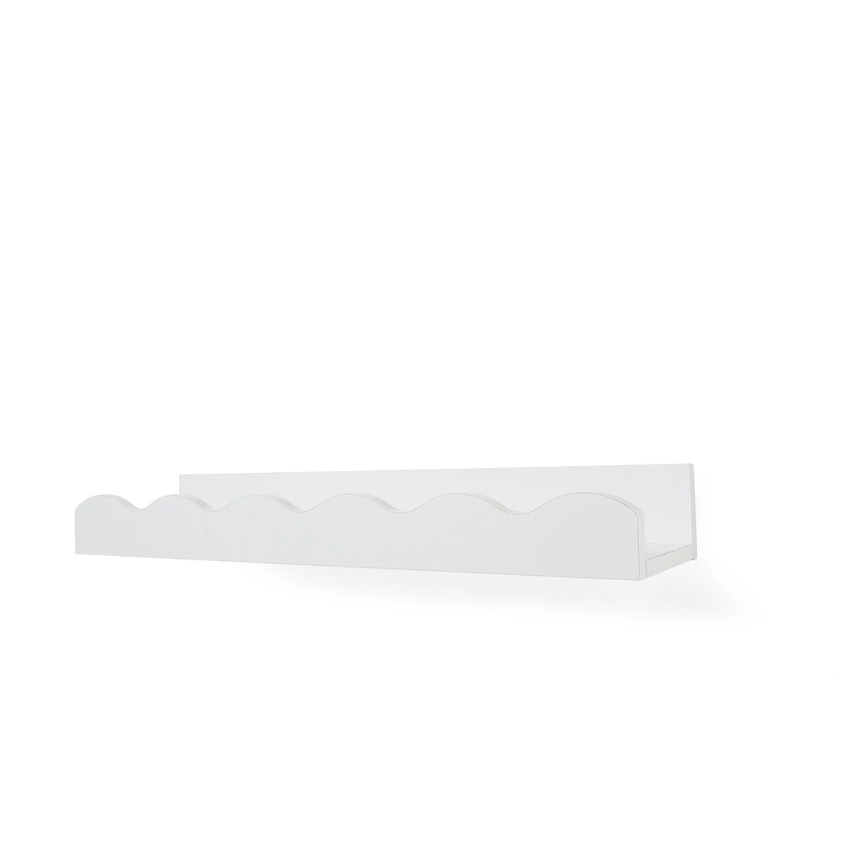 3 Wave Shelf - White, 3 of 8
