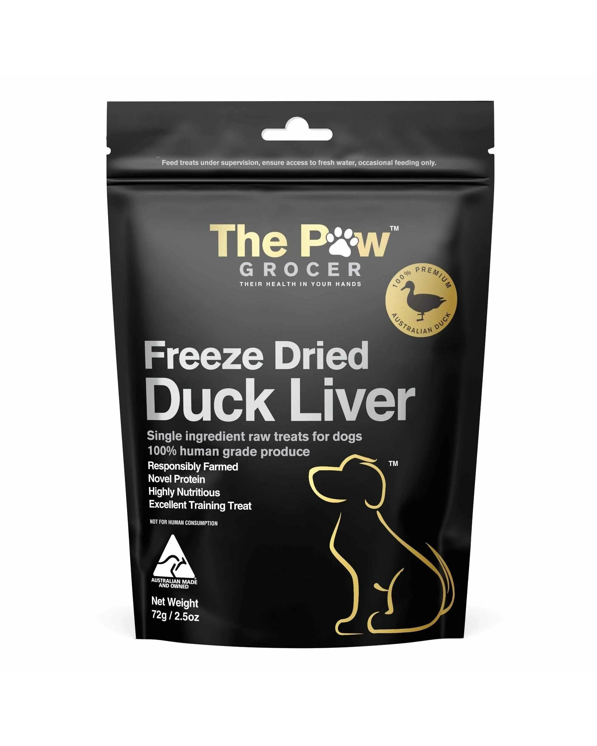 1 The Paw Grocer Duck Liver Dog Treats, 1 of 1