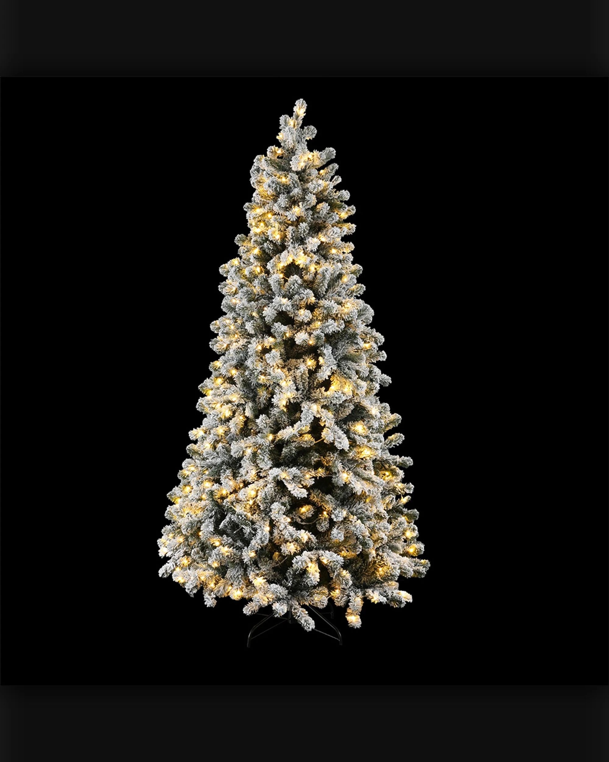 1 Jingle Jollys Christmas Tree 1.8m Snow Flocked Led Xmas Decoration 8 Light Modes
 - Green, 1 of 3