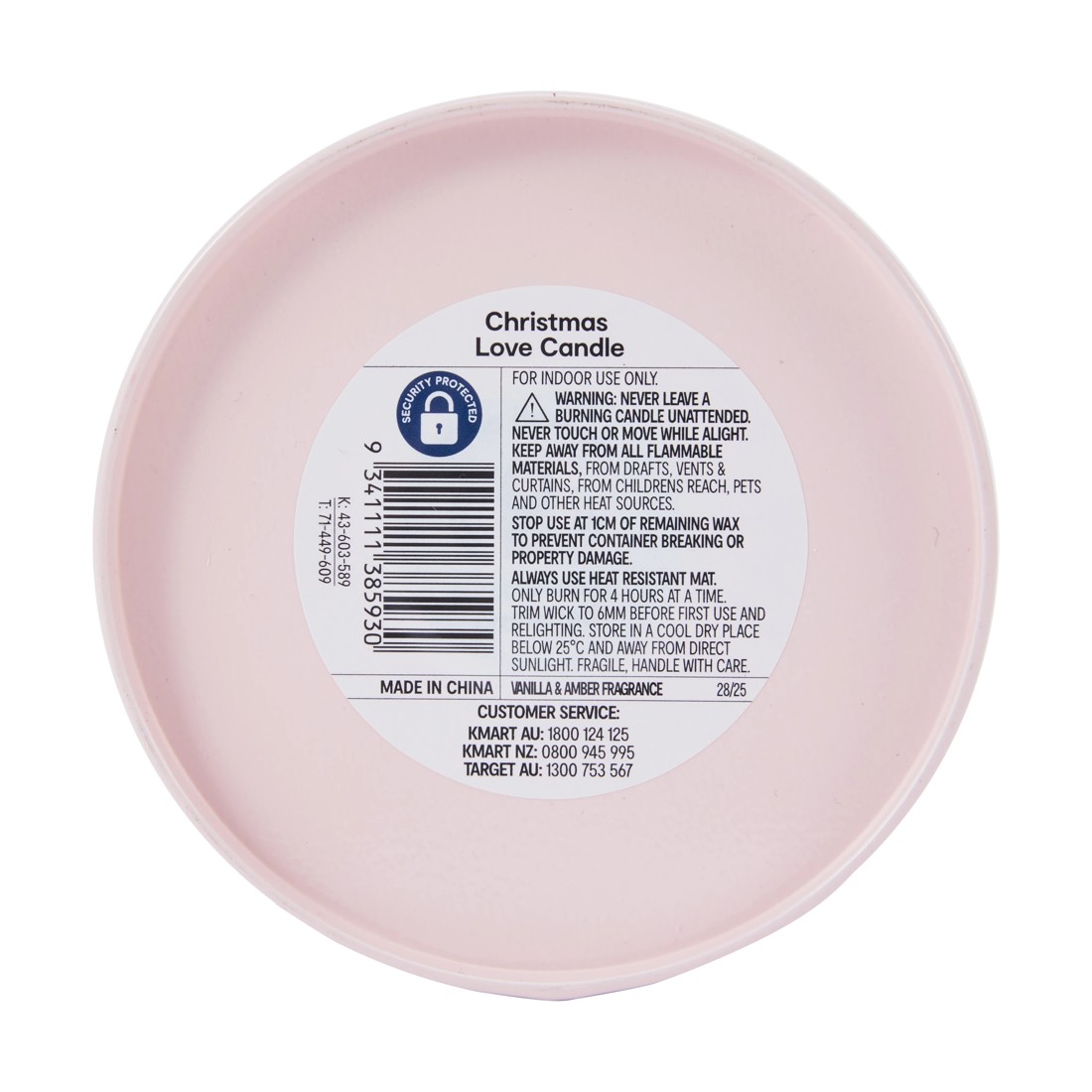 5 Christmas Love Candle, 5 of 5