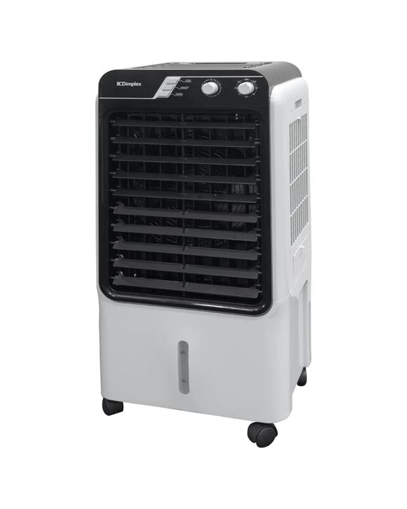Dimplex 40l Evaporative Cooler Air Humidifier Auto Swing W/ Ioniser Function - White
