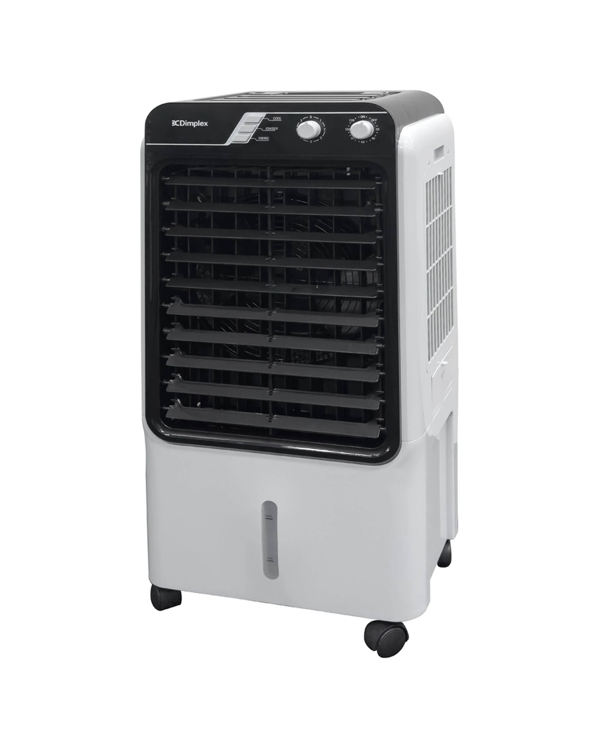 1 Dimplex 40l Evaporative Cooler Air Humidifier Auto Swing W/ Ioniser Function
 - White, 1 of 3