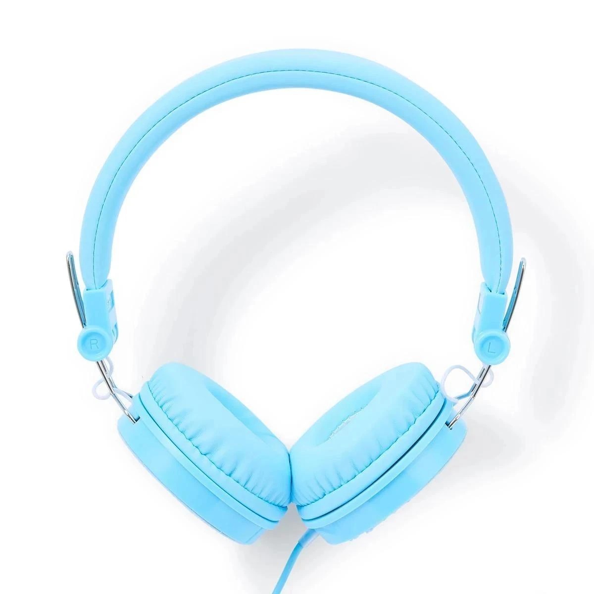 3 Kids Patch Wired Headphones - Blue, 3 of 9
