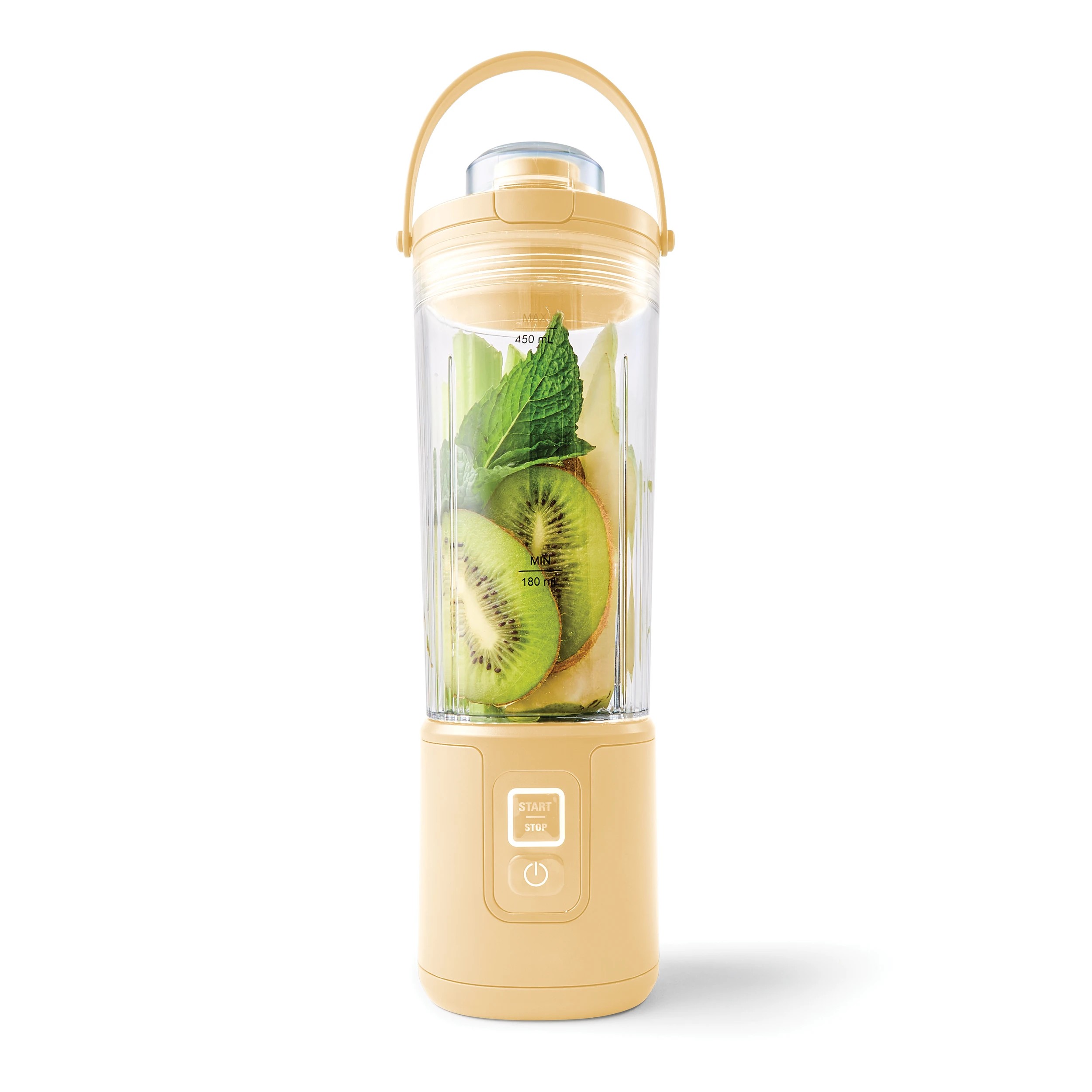 1 Portable USB Blender - Yellow, 1 of 8
