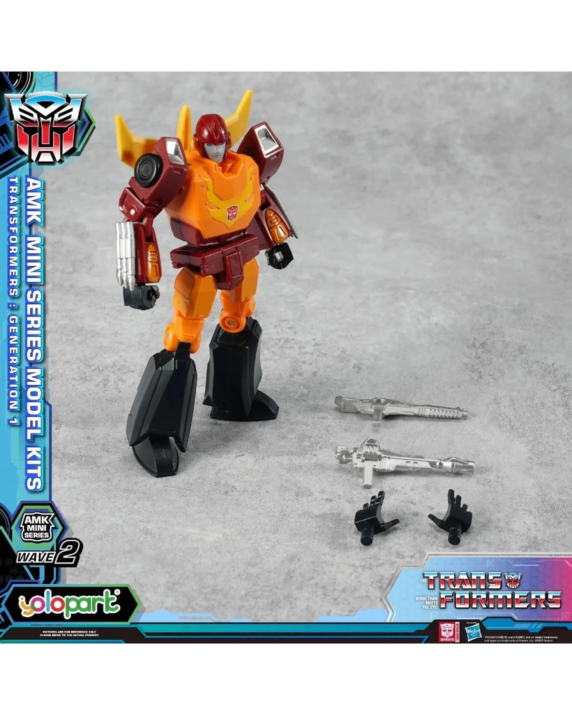 5 Transformers Generation 1 AMK Mini Series Wave 2 Model Kit Blind Box, 5 of 10