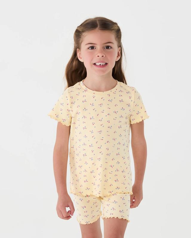 Short Sleeve Ribbed T-s