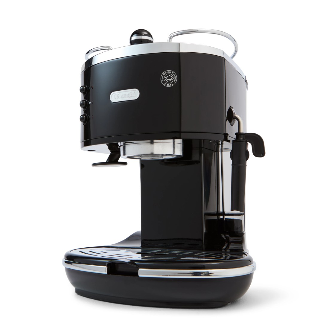 3 De'Longhi Icona Classic Pump Coffee Machine - Black, 3 of 9