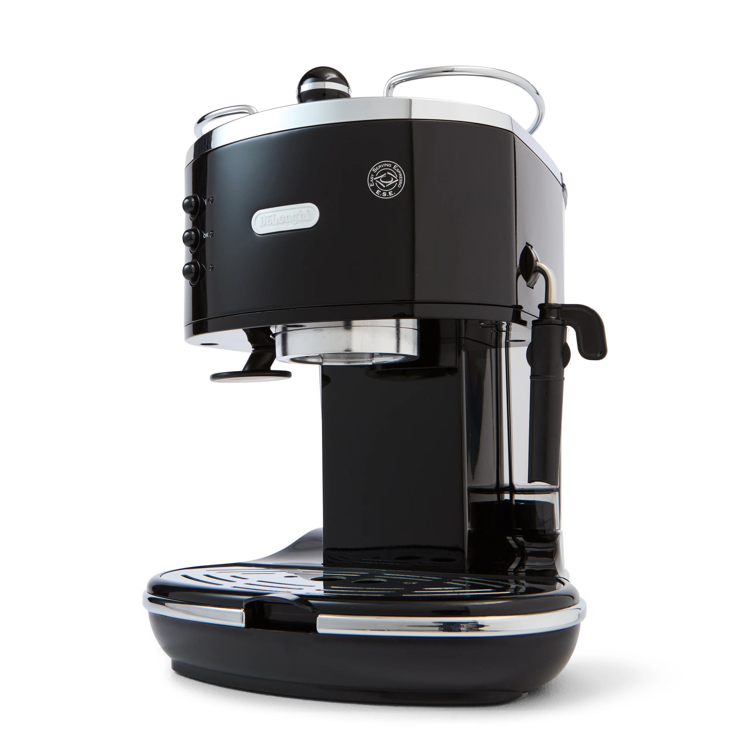 3 De'Longhi Icona Classic Pump Coffee Machine - Black, 3 of 9