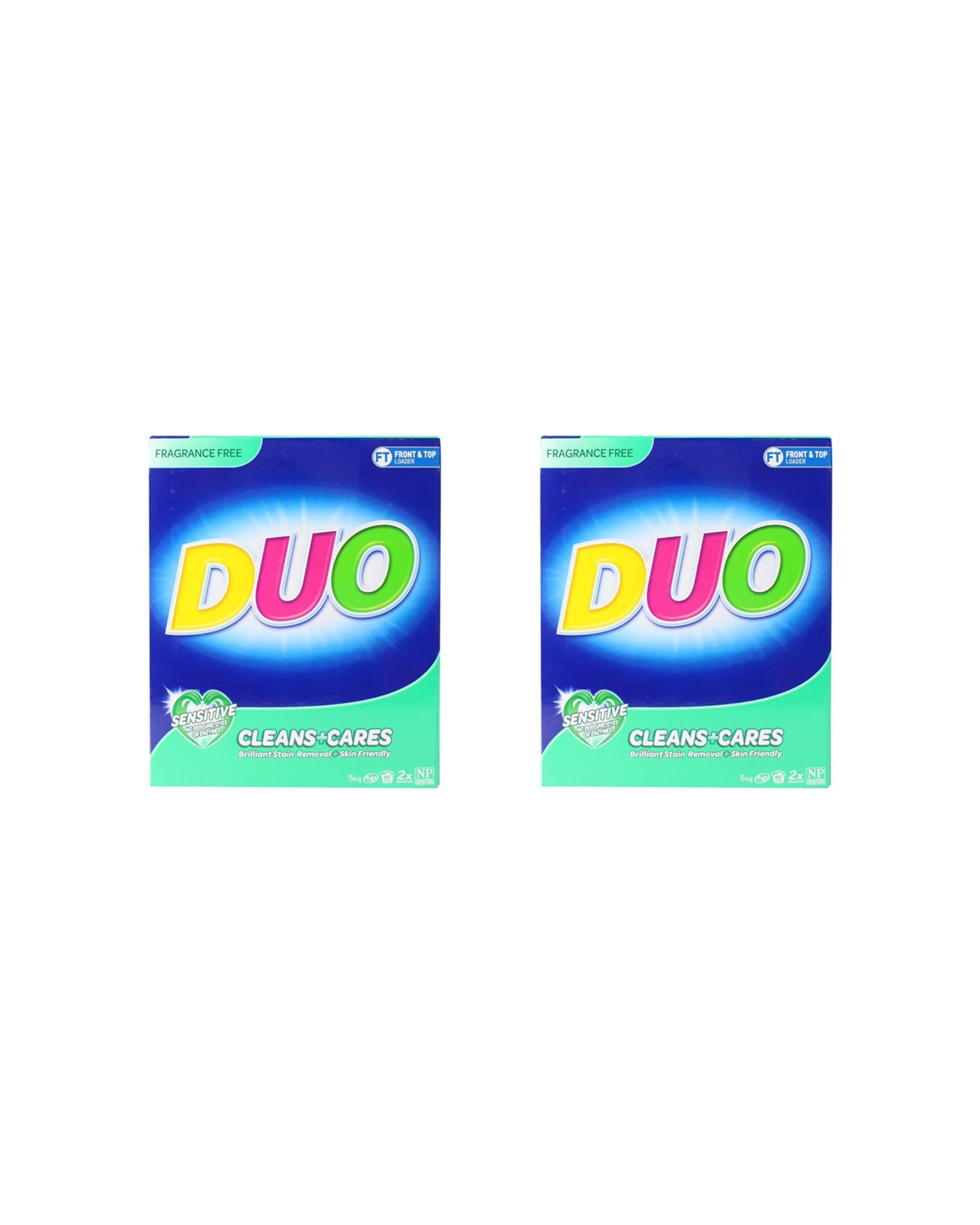 1 Duo 2PK Sensitive Cares For Skin Hypoallergenic Formula Laundry Detergent 5kg - Multi, 1 of 3
