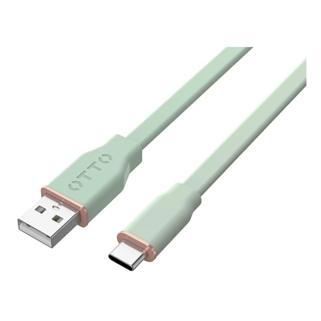 3 Otto 2m USB-A to USB-C Cable Mint, 3 of 6