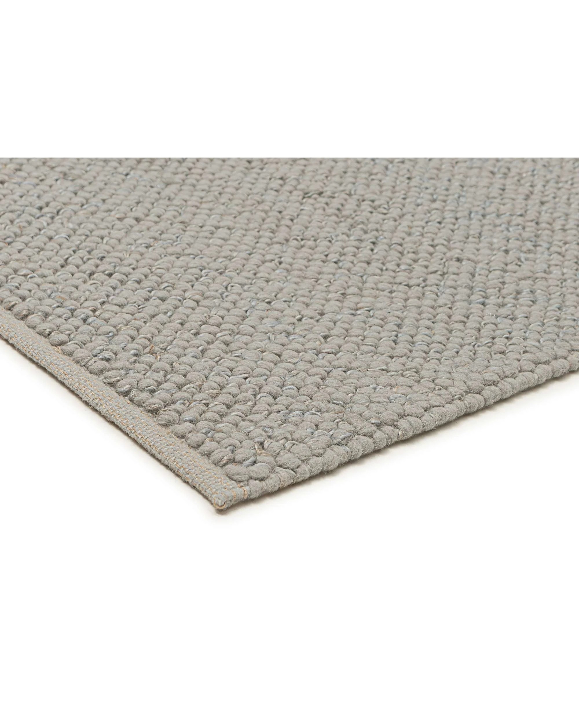 4 Loopsie Marfa Pebble Loop Wool Rug-230cm x 160cm - Silver, 4 of 7