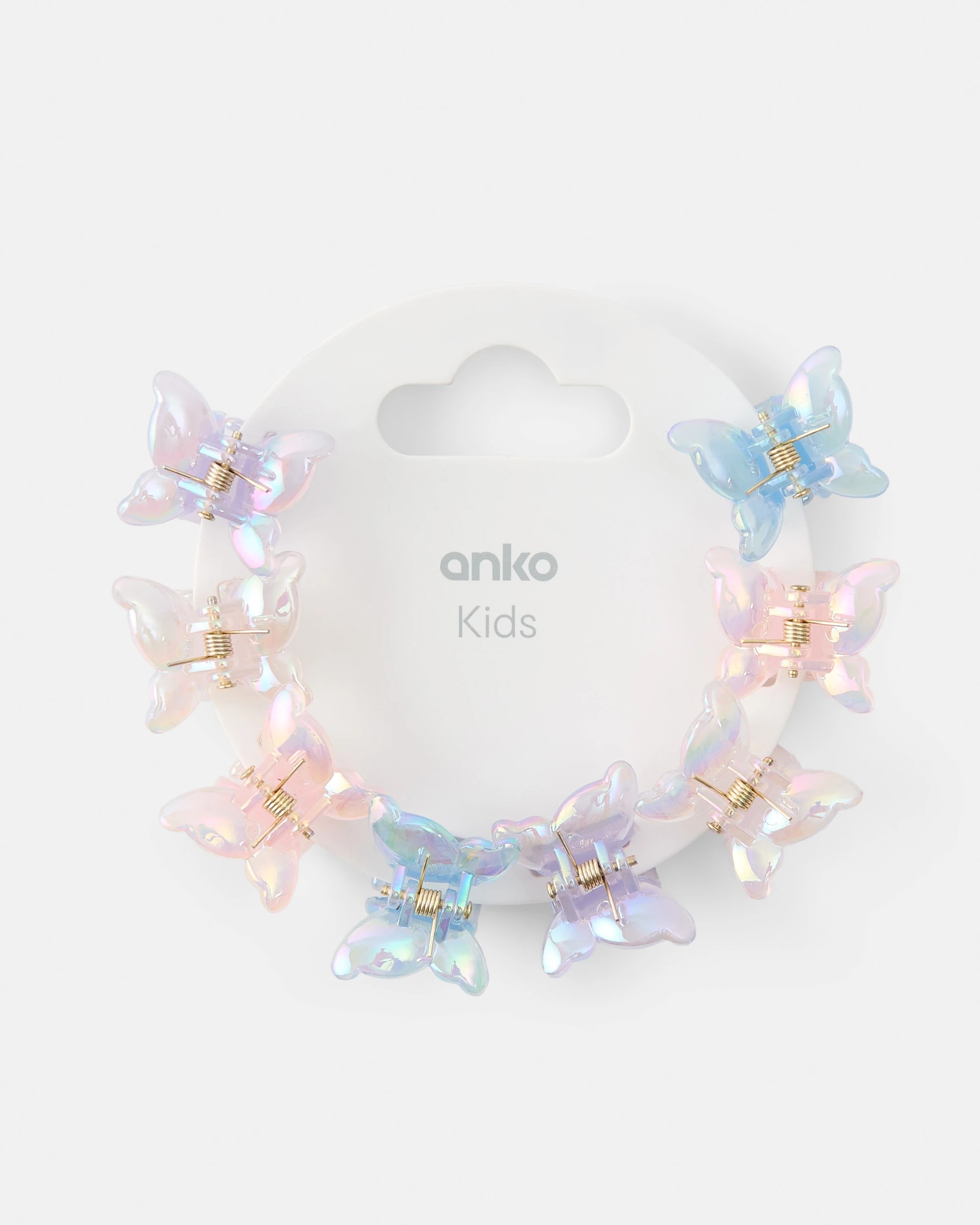 3 8 Pack Butterfly Claw Hair Clips, 3 of 3