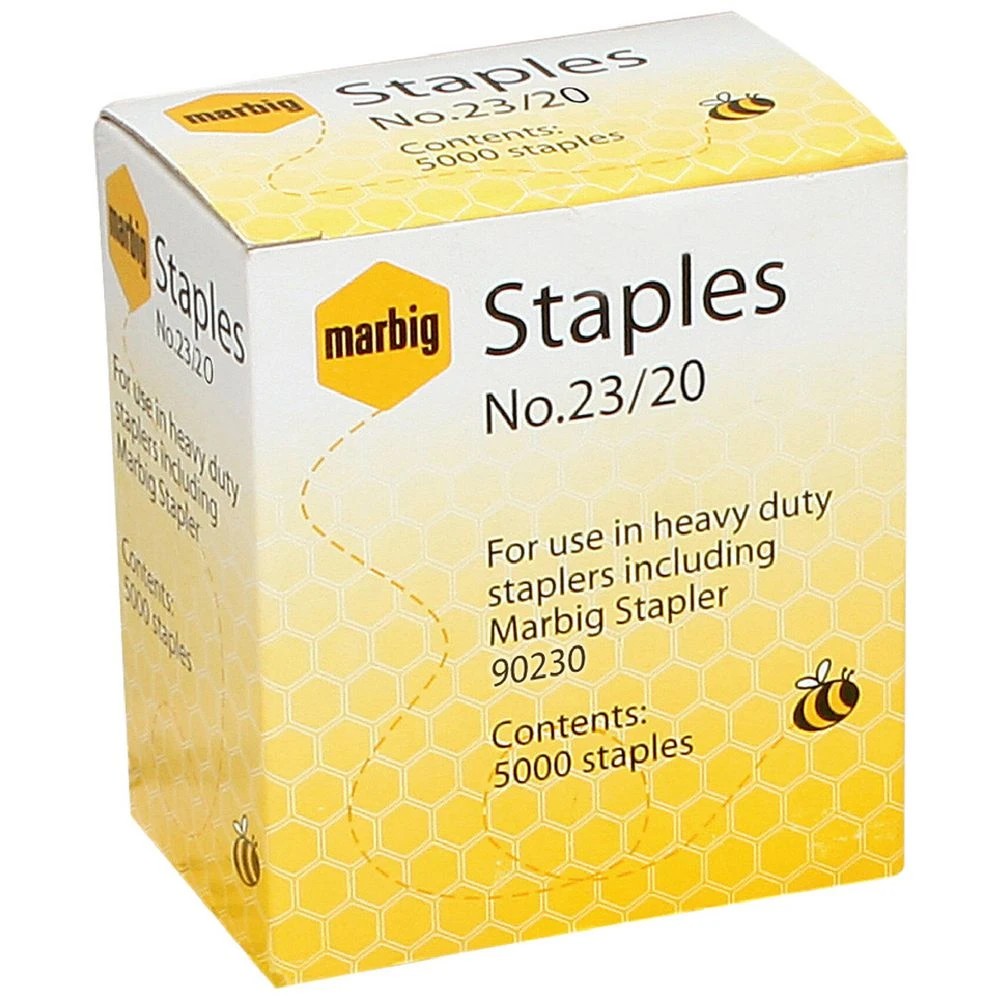 1 Marbig 23/20 Heavy Duty Staples, 1 of 3