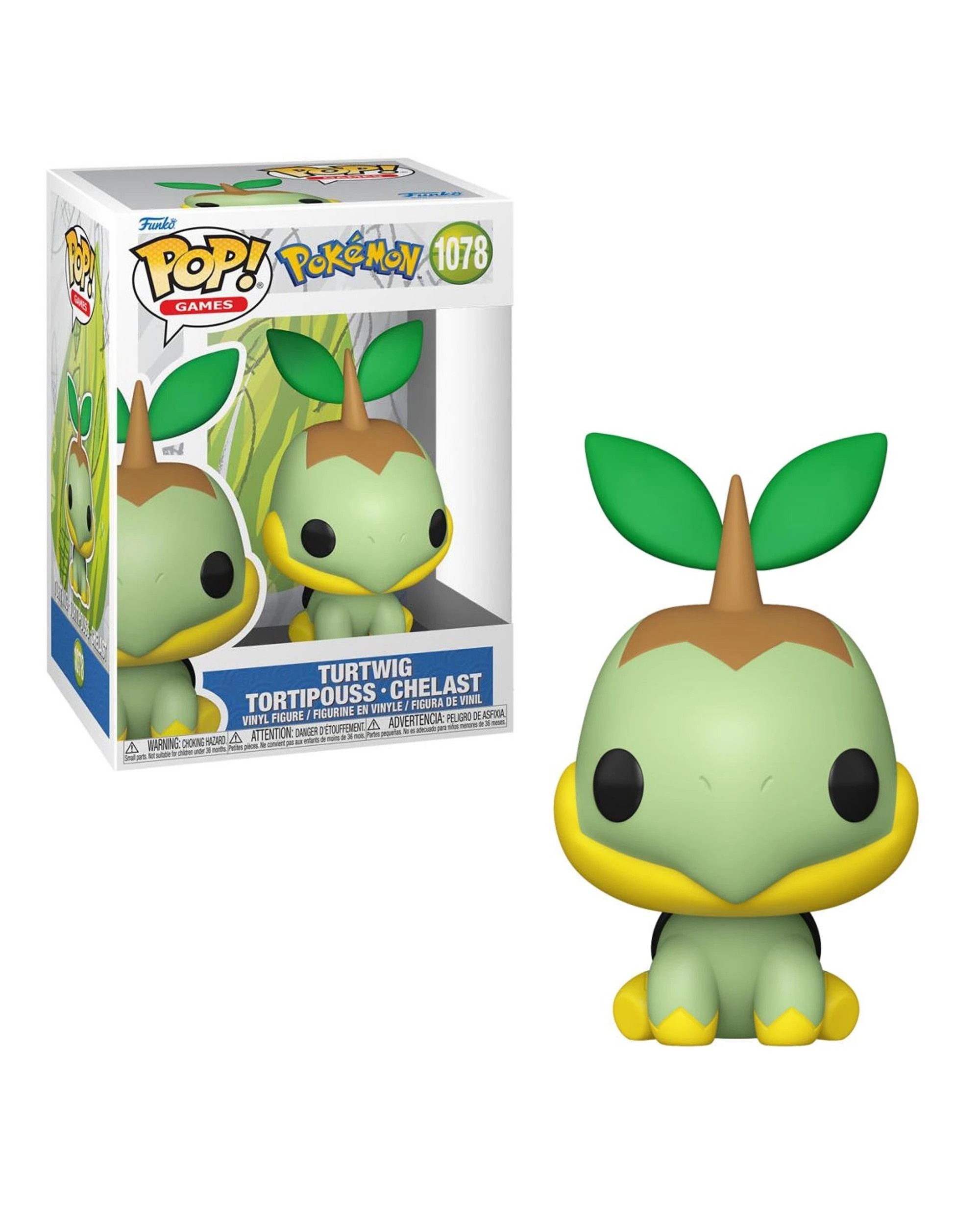 1 Pokemon Turtwig Funko POP! Vinyl, 1 of 3