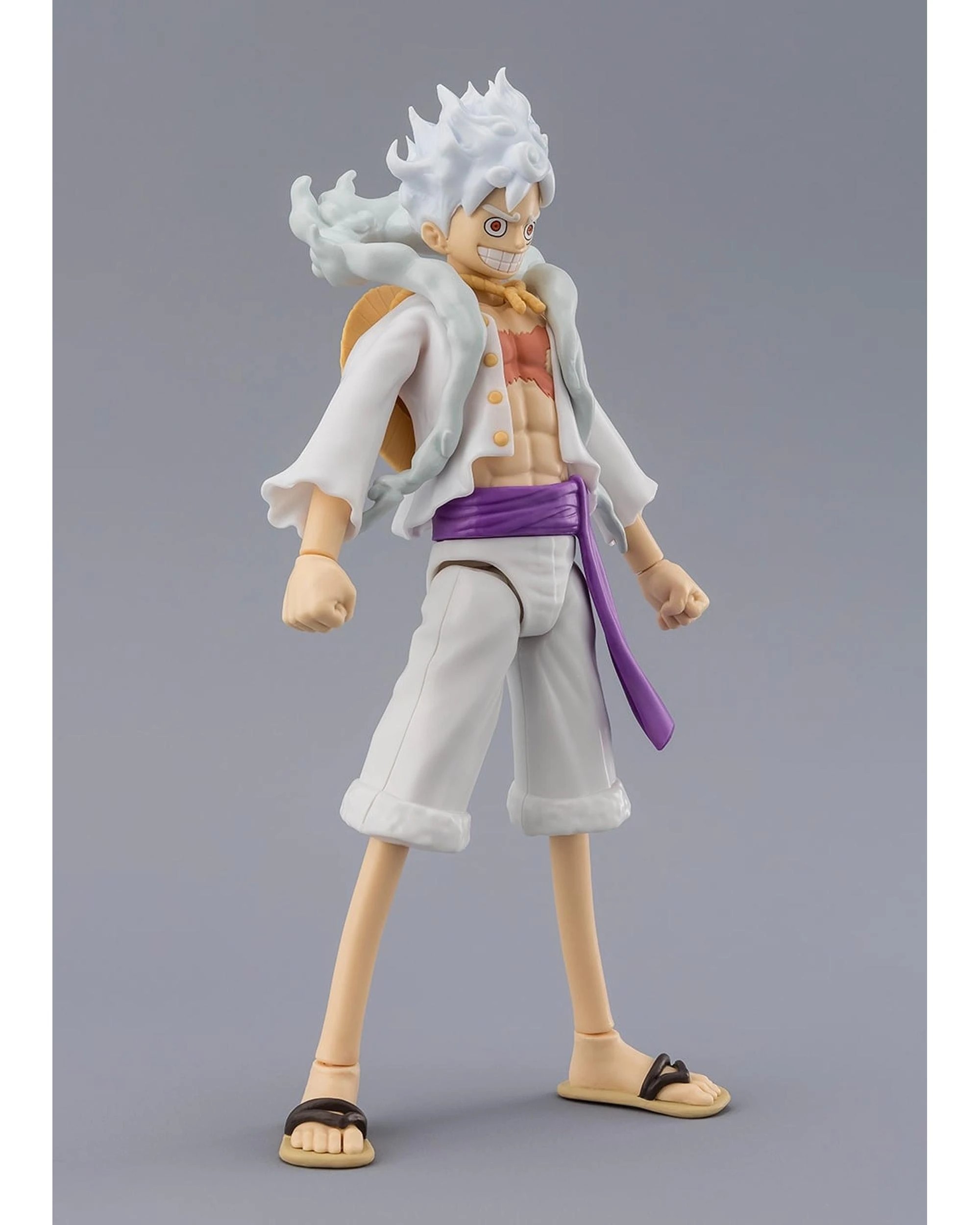 6 Anime Heroes One Piece Monkey D. Luffy - Gear 5 -  Figure, 6 of 9