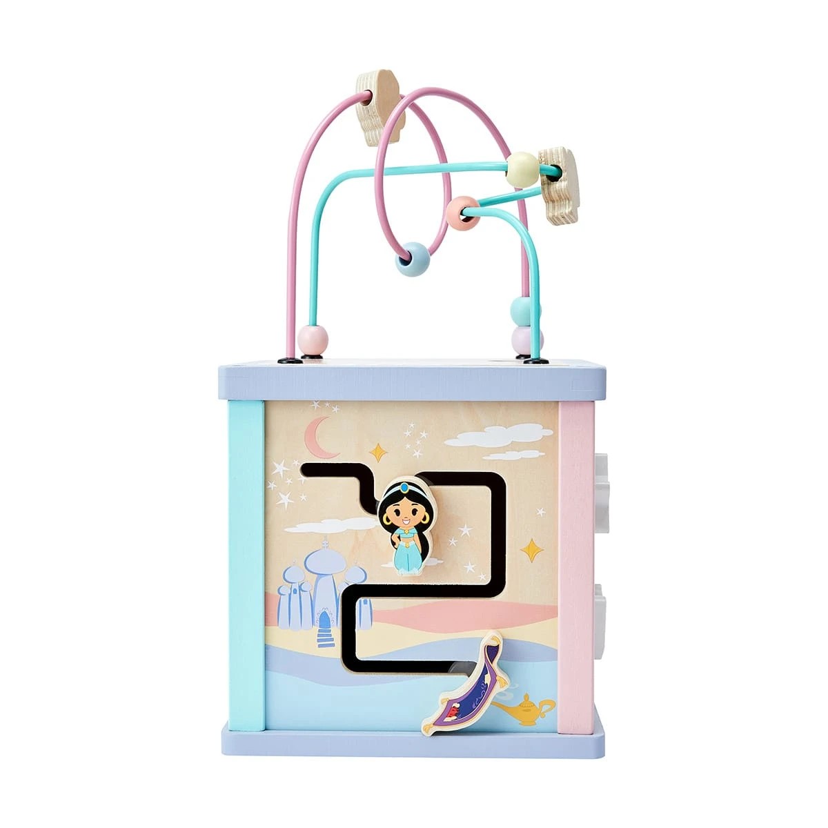 5 Disney Wooden Toys Princess Activity Cube, 5 of 10