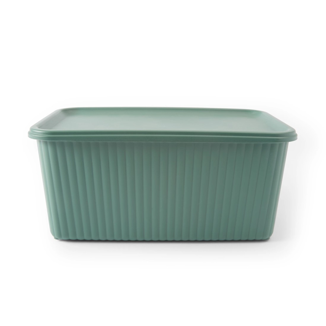 4 5L Ribbed Container - Green, 4 of 9