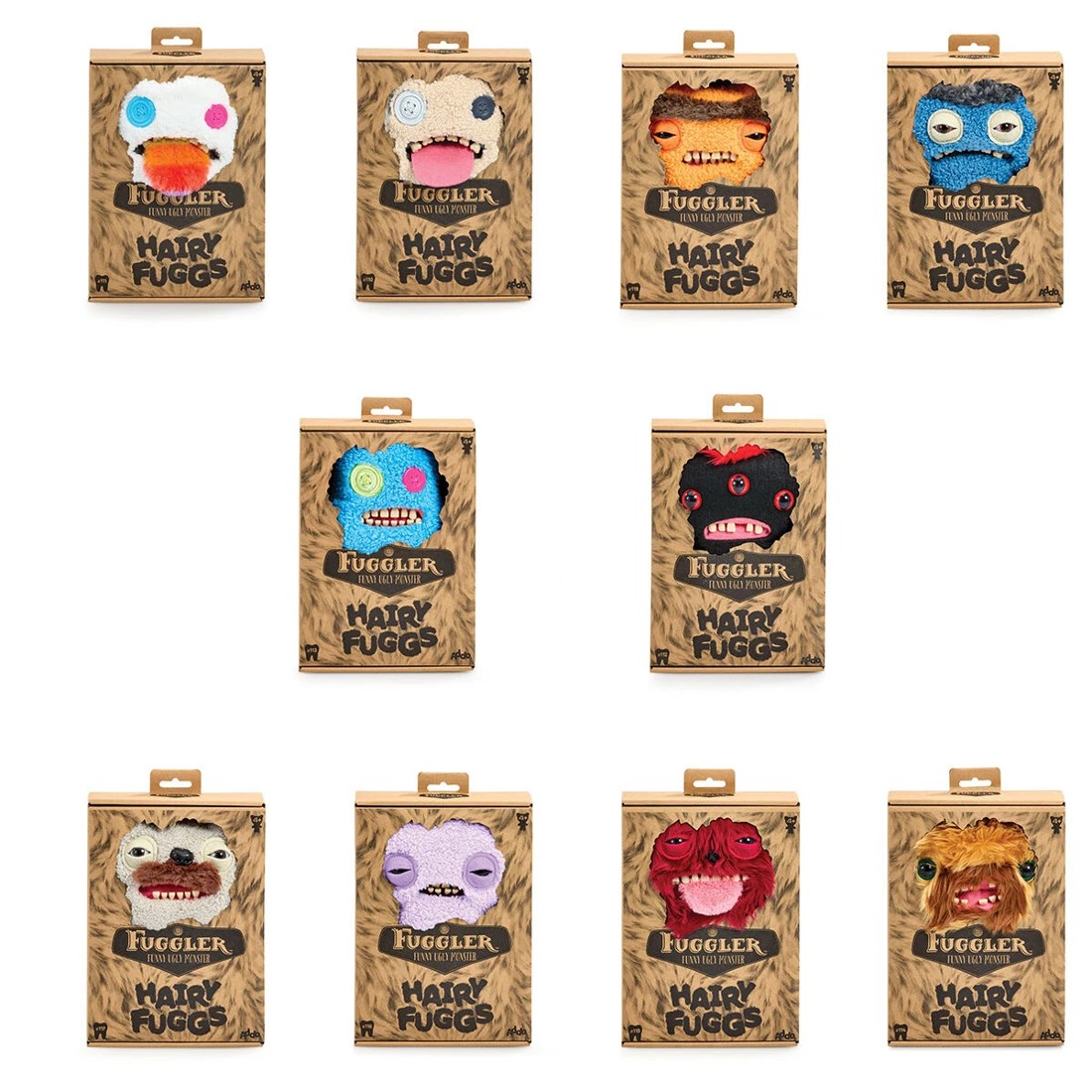 1 Fuggler Funny Ugly Monster: Hairy Fuggs - Assorted, 1 of 10