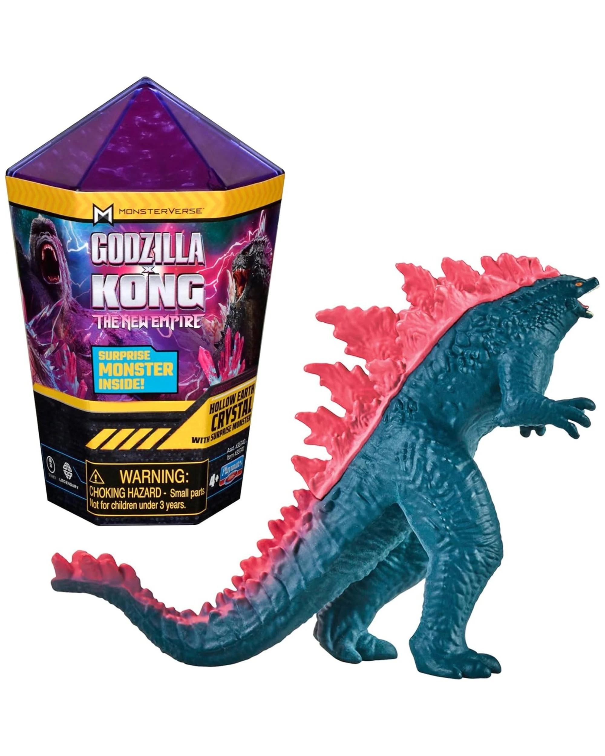 1 Monsterverse Godzilla X Kong The New Empire Hollow Earth Crystal Monster Reveal Blind Box, 1 of 3