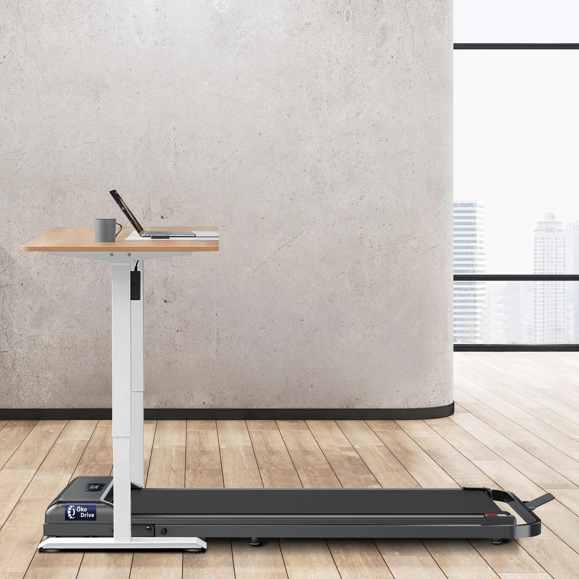 4 Black Lord Treadmill Electric Walking Pad Home Office Gym Fitness Foldable - Black, 4 of 9