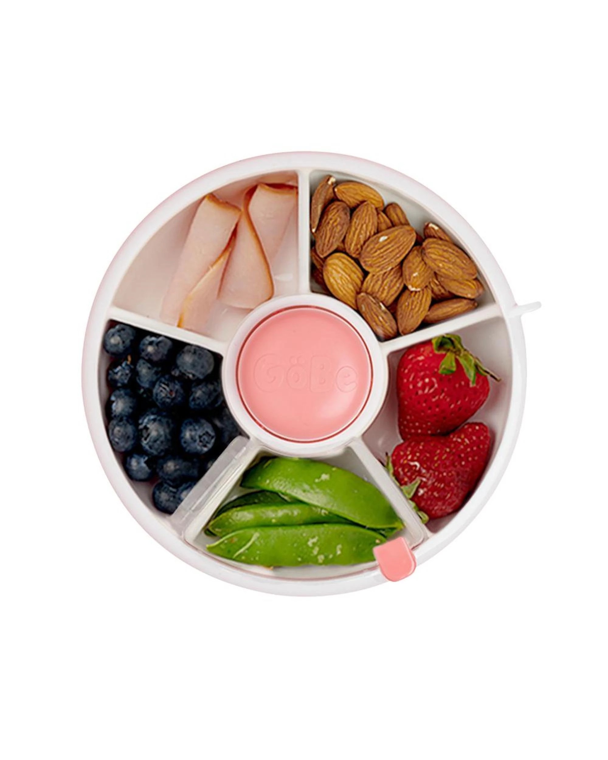 1 GoBe Original Snack Spinner  Pink, 1 of 3