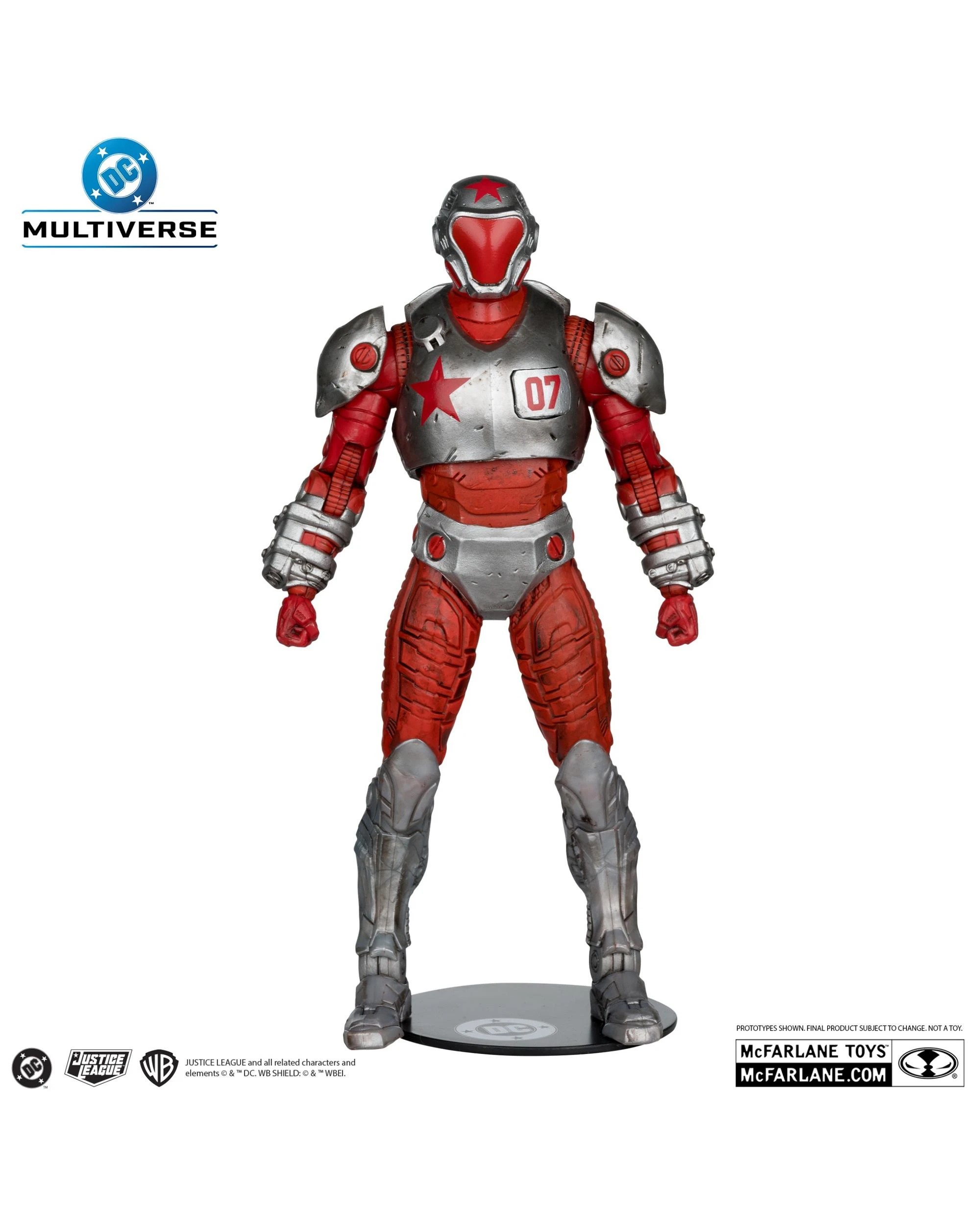 5 DC Multiverse Red Rocket Brigade Justice League Generation Lost 7 inch Action Figure, 5 of 9