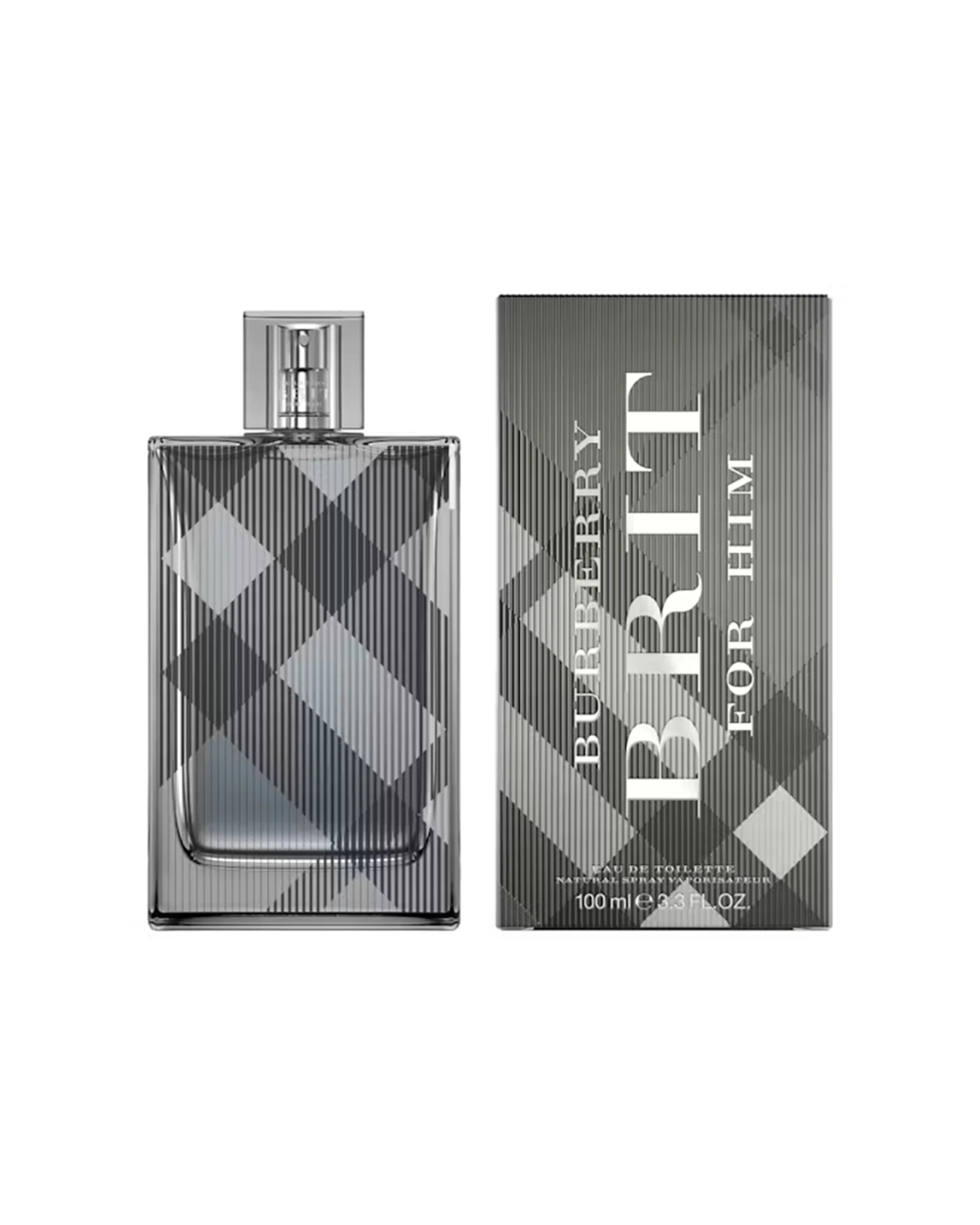 1 Burberry Brit For Him Mens Fragrance Edt Eau De Toilette Spray 100Ml, 1 of 3