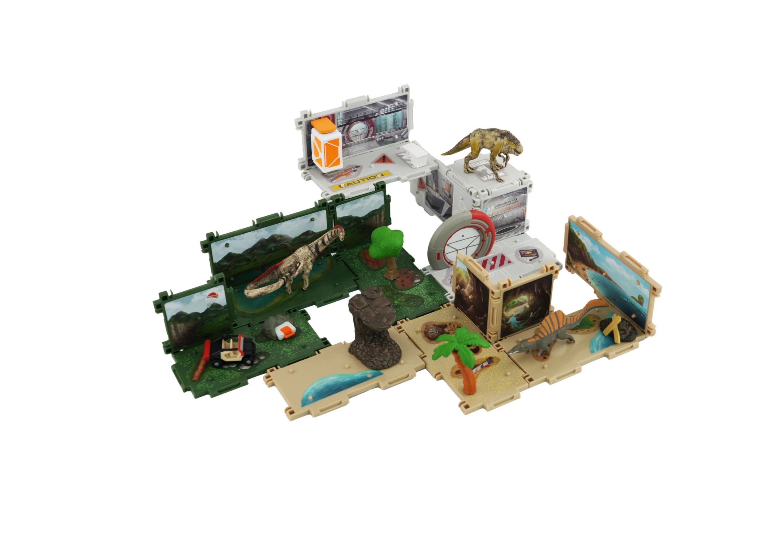 3 Jurassic World Captivz Science Gone Wrong Dinorama - Assorted - Multi, 3 of 4