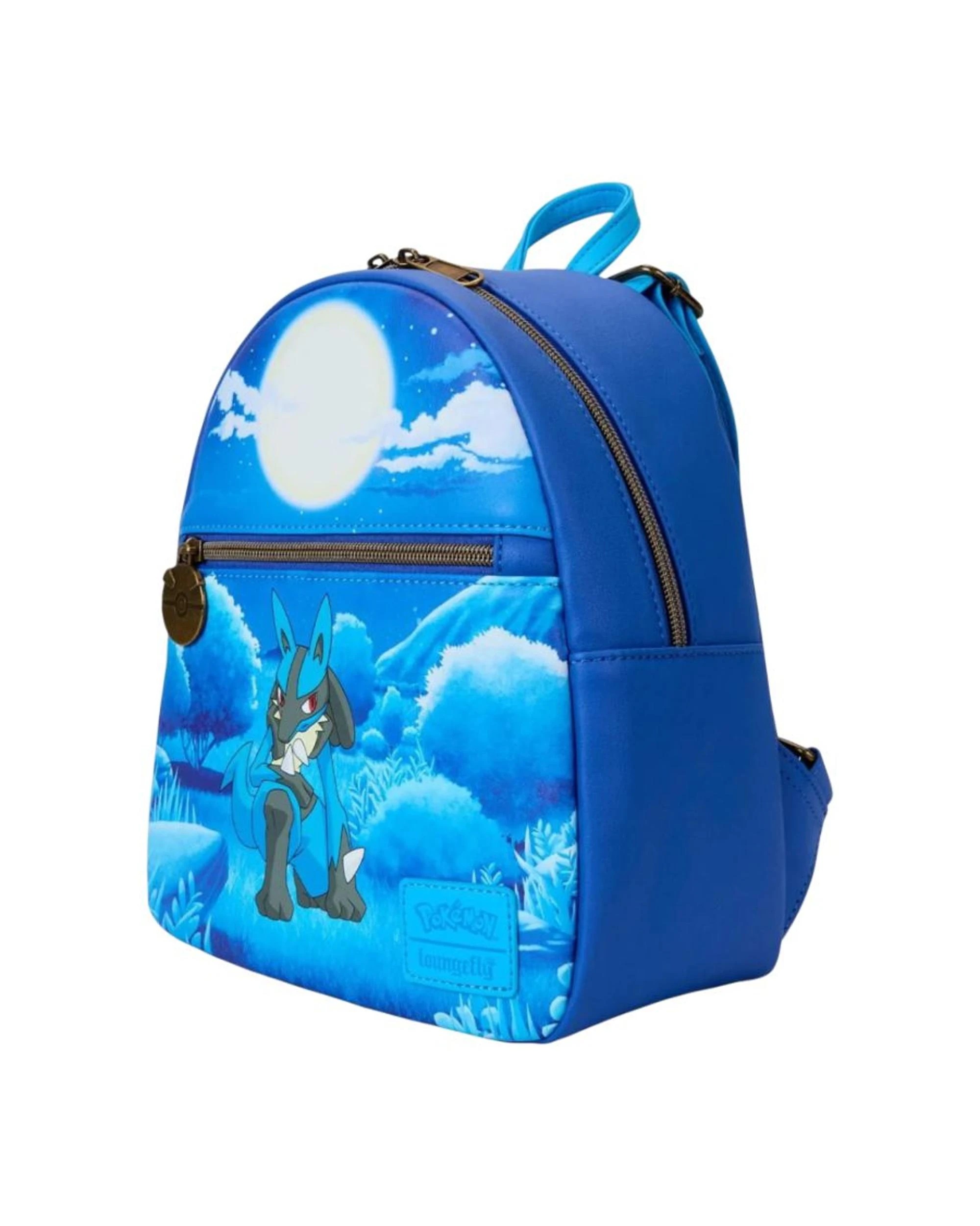3 Loungefly Pokemon Lucario Collection Mini Backpack, 3 of 3