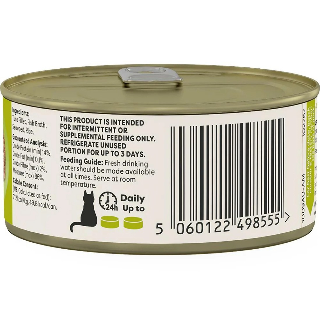 2 Applaws Cat Tin Tuna Seaweed 70g 24pk, 2 of 2
