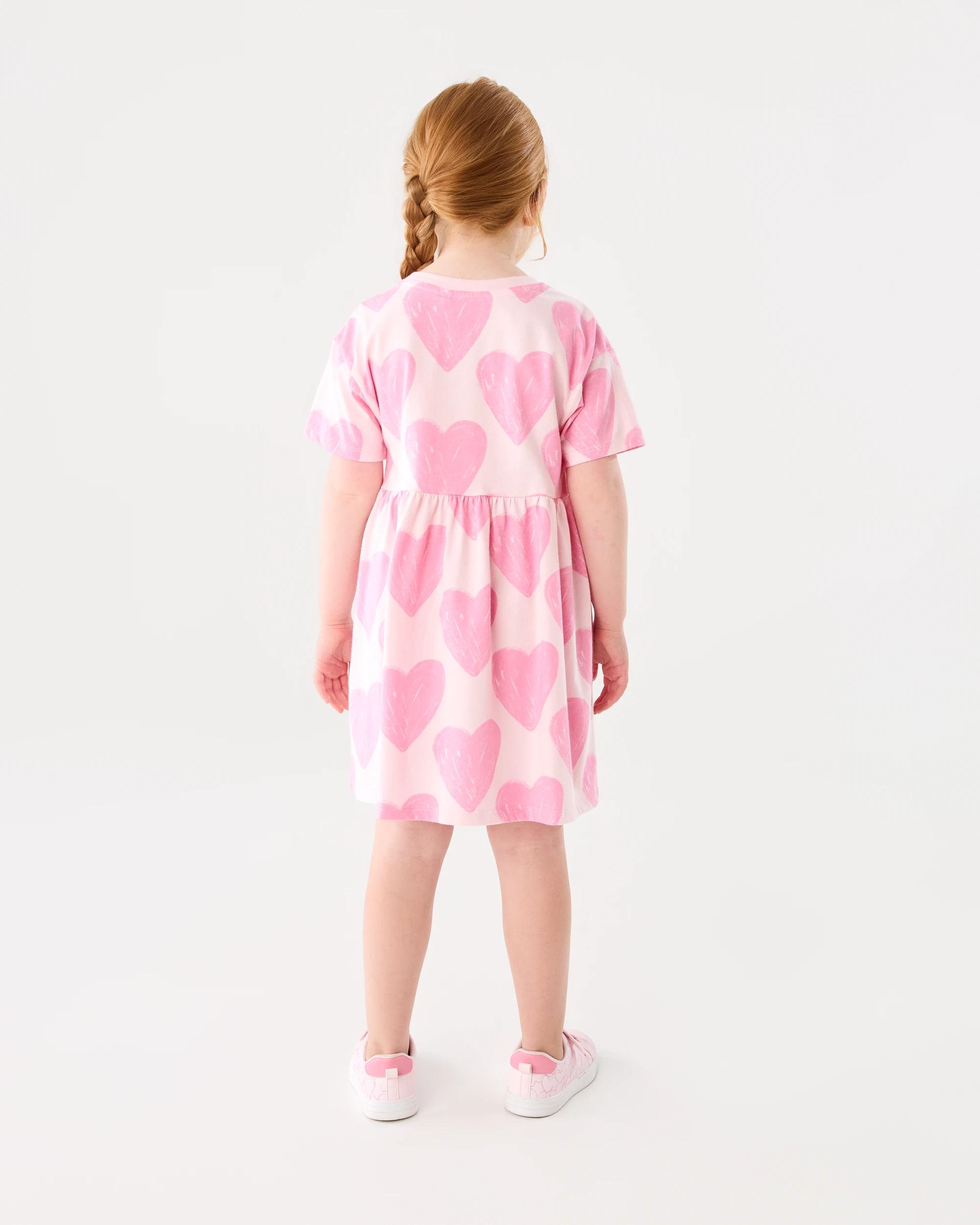 7 Jersey Dress Pnk Hrts, 7 of 7