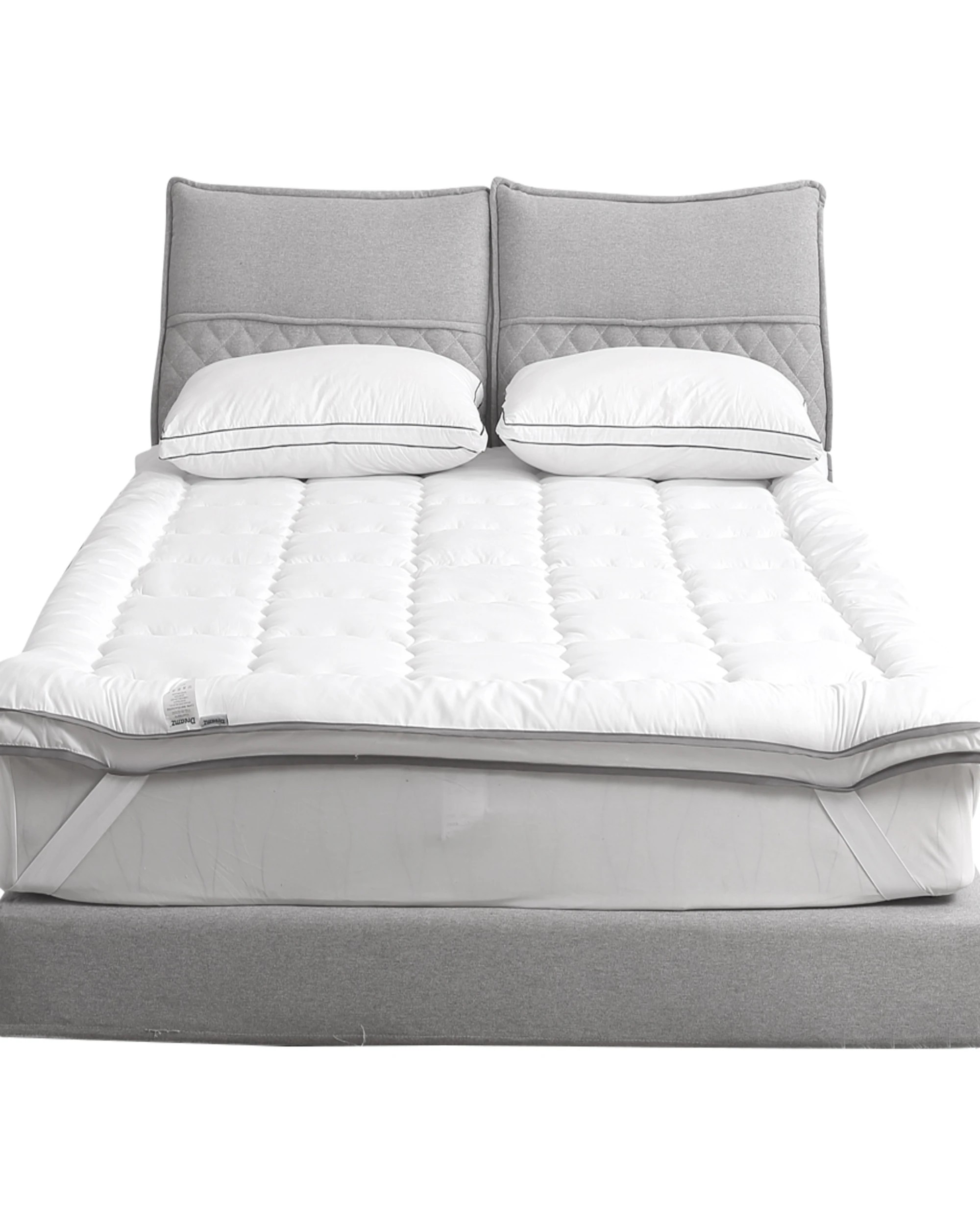 2 Dreamz Mattress Topper Queen, 2 of 7