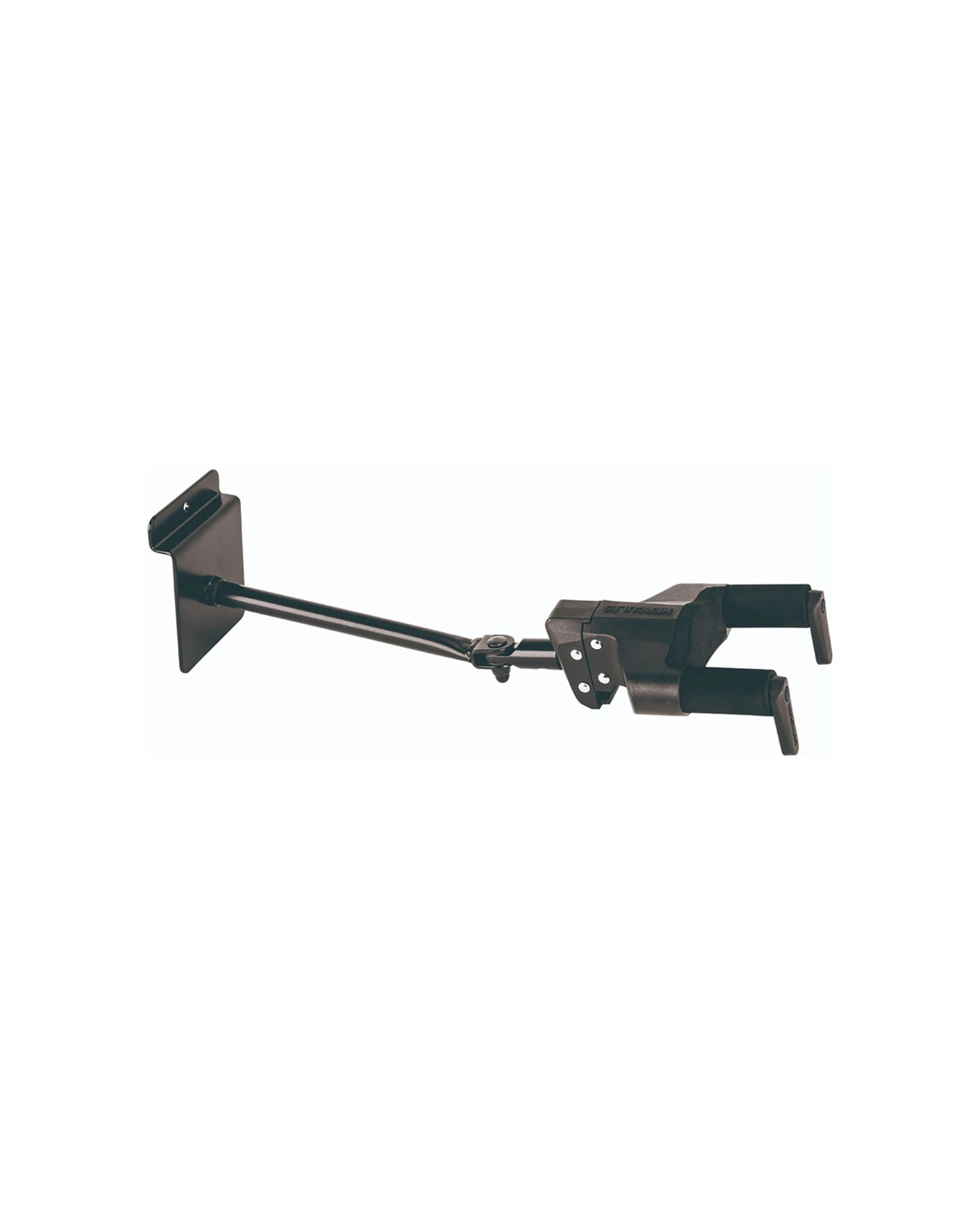 1 Hercules AGS Guitar Holder Slatwall Wall Hook Mount & Hanger Rack - Black, 1 of 2