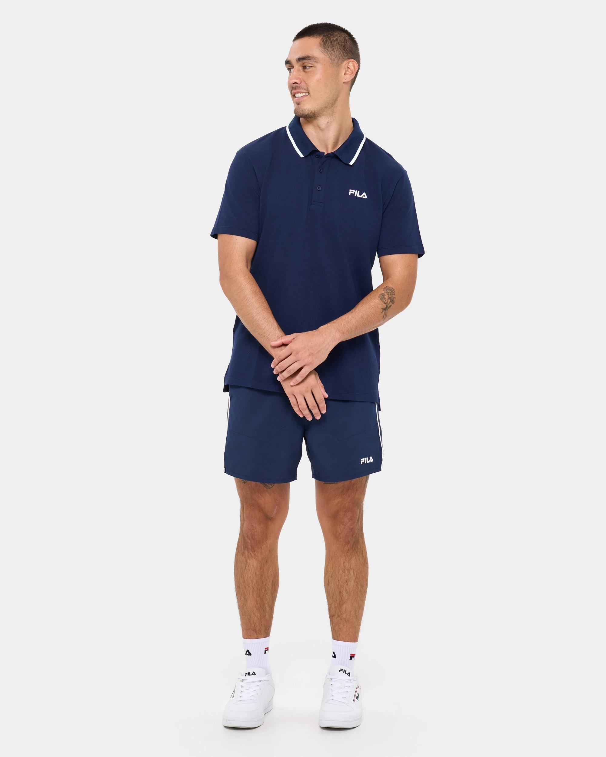 2 Fila Dante Polo Top NAVY, 2 of 6