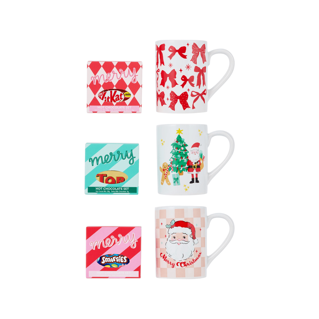 2 Merry Hot Chocolate Set - Assorted, 2 of 5