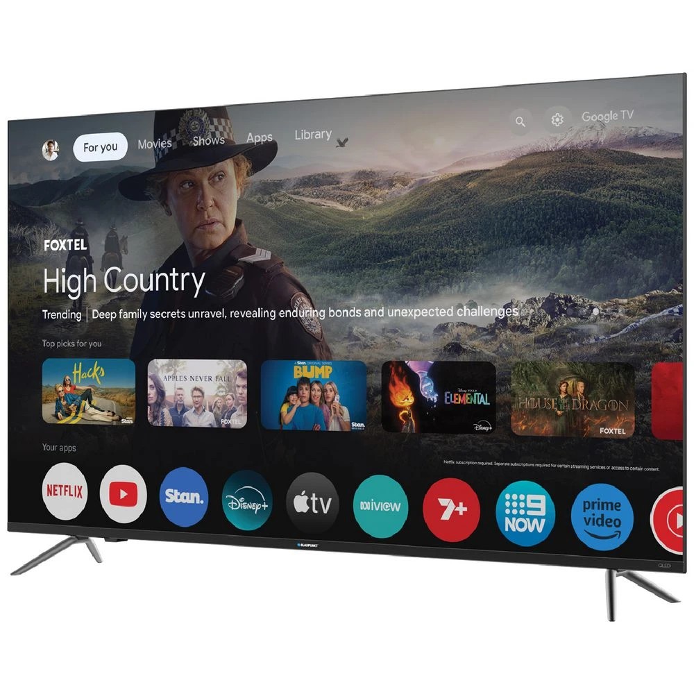 2 Blaupunkt 50" 4K Ultra HD QLED Google TV, 2 of 5