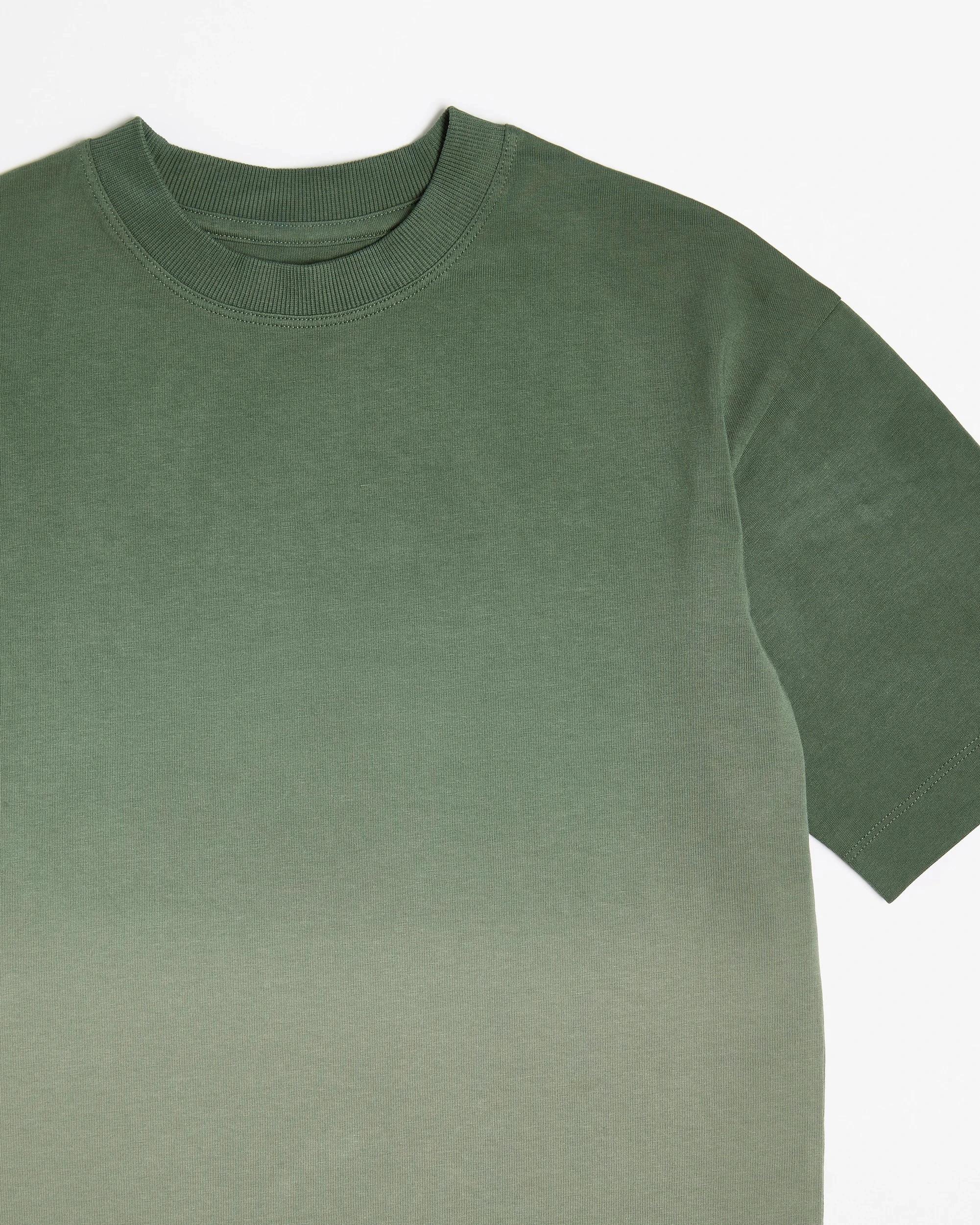 5 Target Australian Cotton Tie-Dye Oversize T-shirt GREEN, 5 of 5