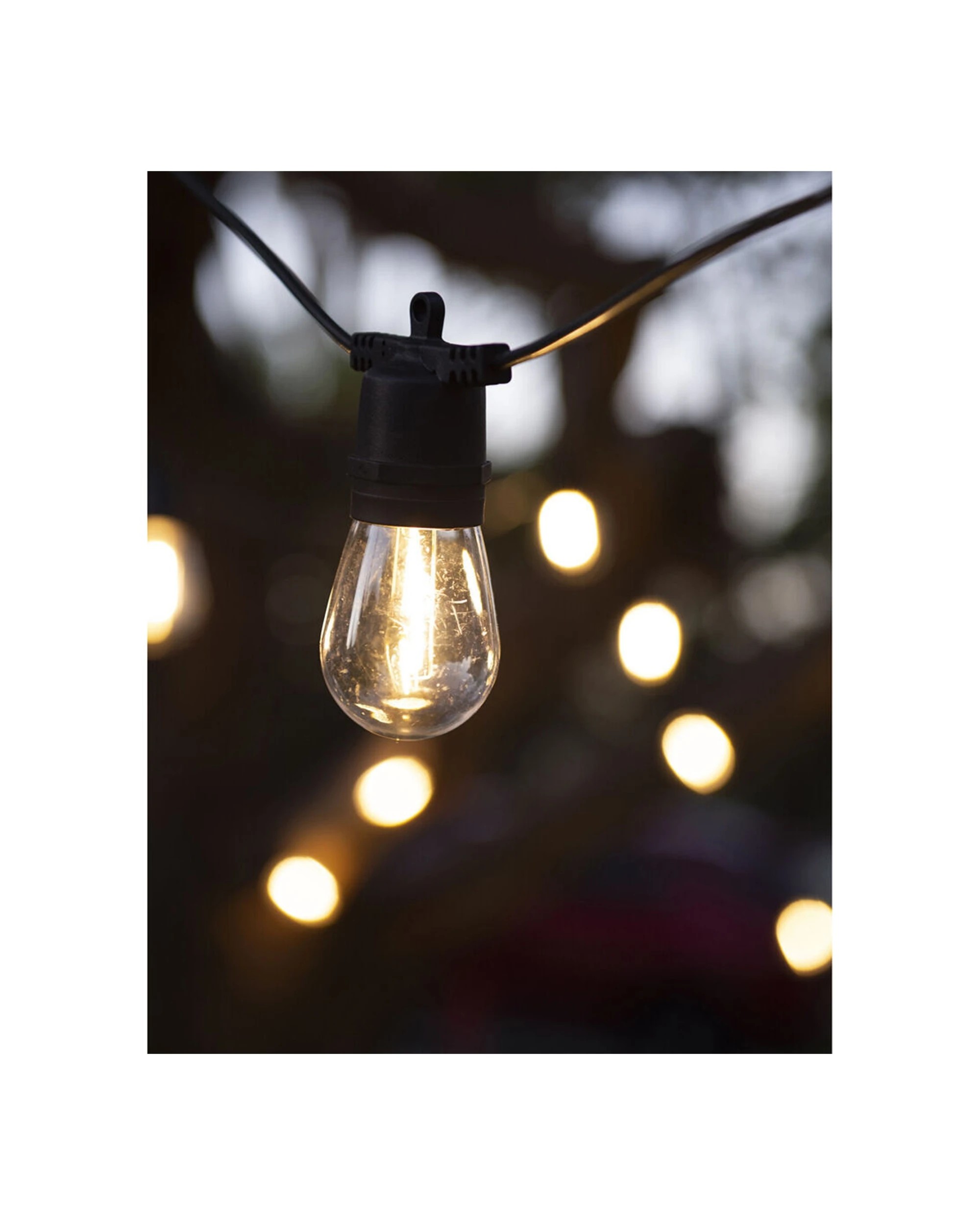 5 LumiFX 2PK 50 Bulb LED WIFI Smart Indoor & Outdoor Festoon Lights 50m Warm - White, 5 of 7