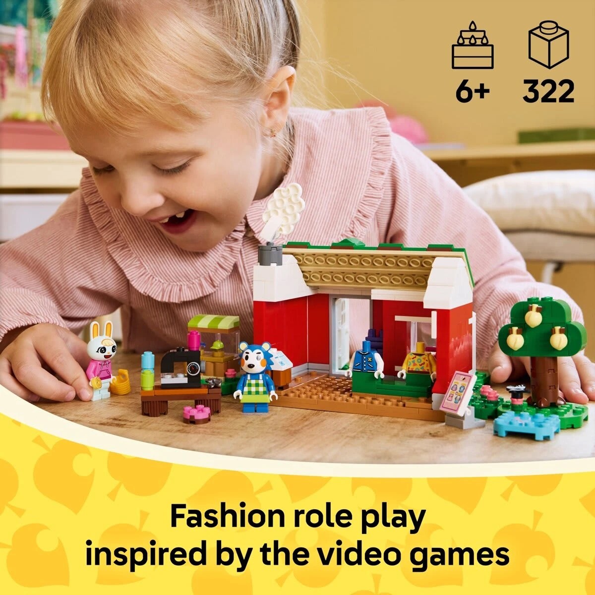 4 LEGO Animal Crossing Able Sisters Clothing Shop 77055, 4 of 9