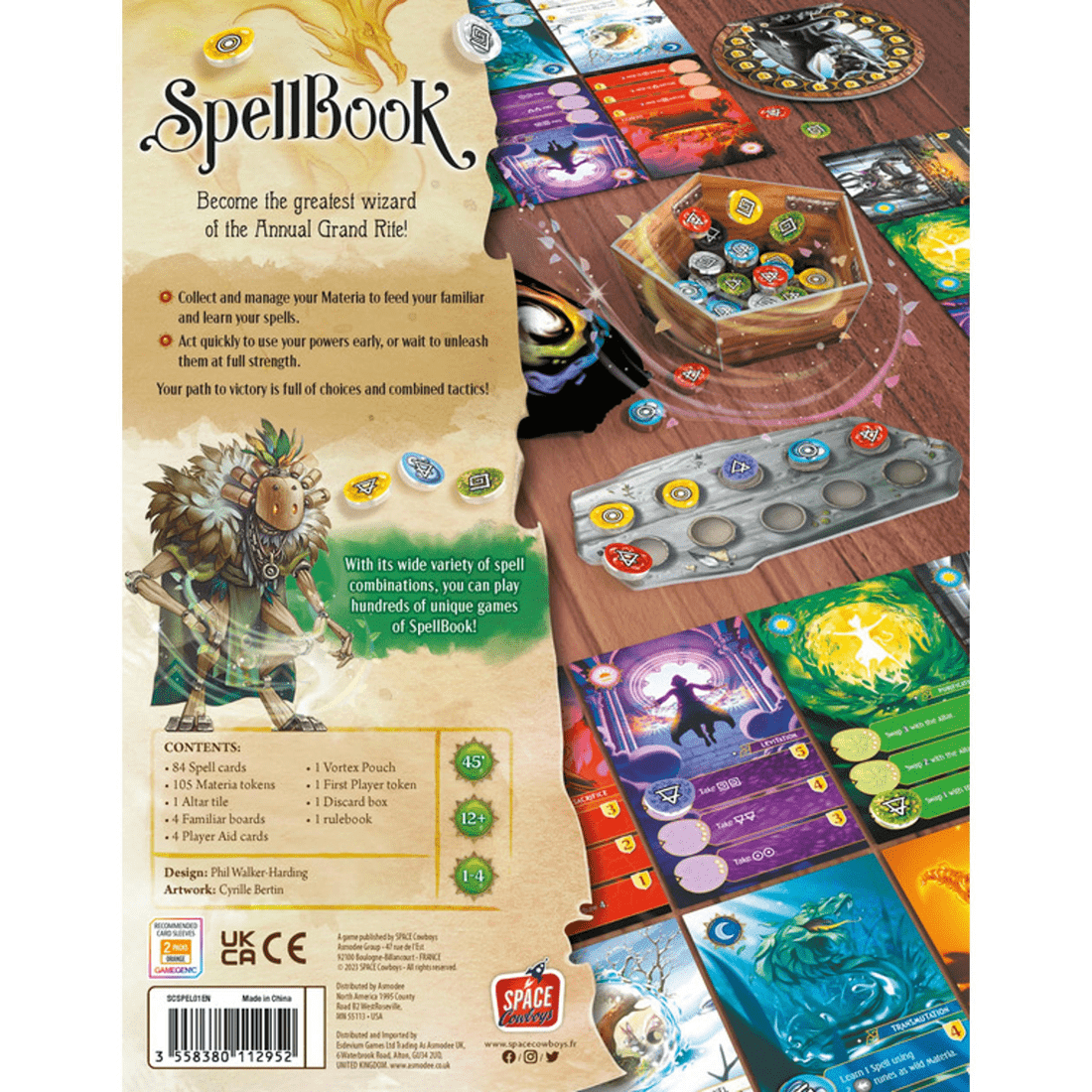 3 Space Cowboys Spellbook Board Game, 3 of 3