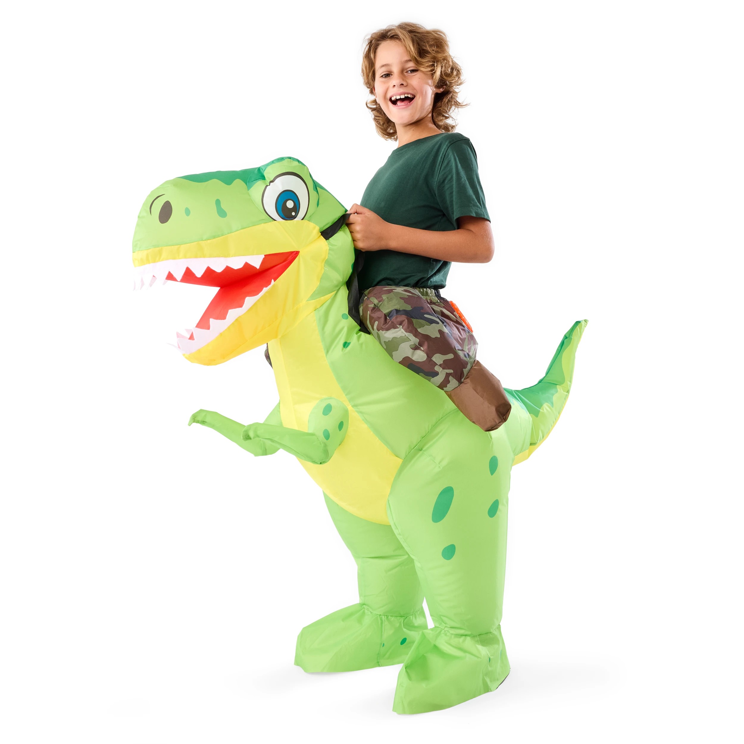 1 Inflatable Ride-On Dinosaur - Ages 8+, 1 of 8