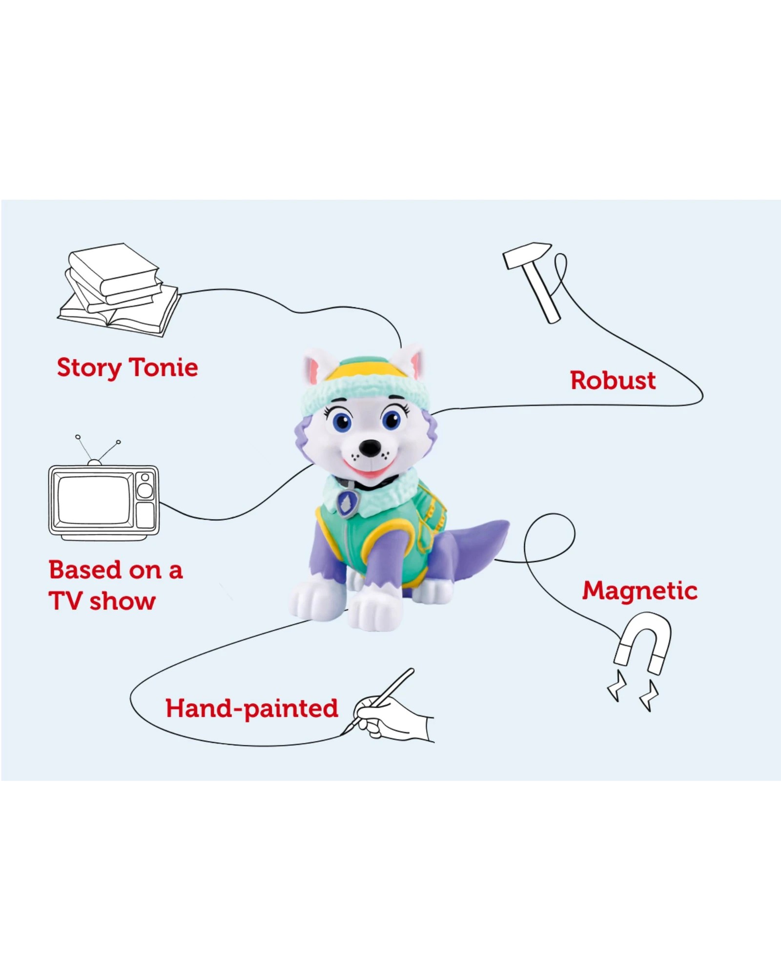 2 Tonies - Paw Patrol - Everest Tonie Audio Character
 - Multi, 2 of 5