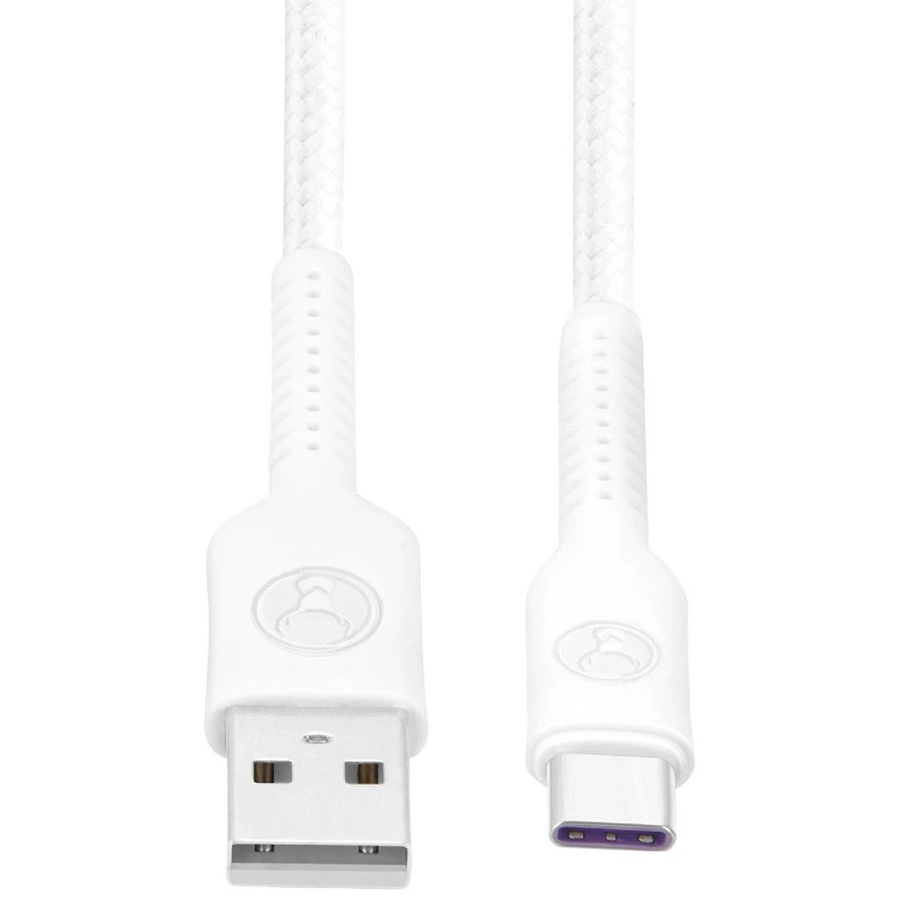 4 Bonelk Long-life Easy Grip USB-A to USB-C Cable 60W 2m White, 4 of 7