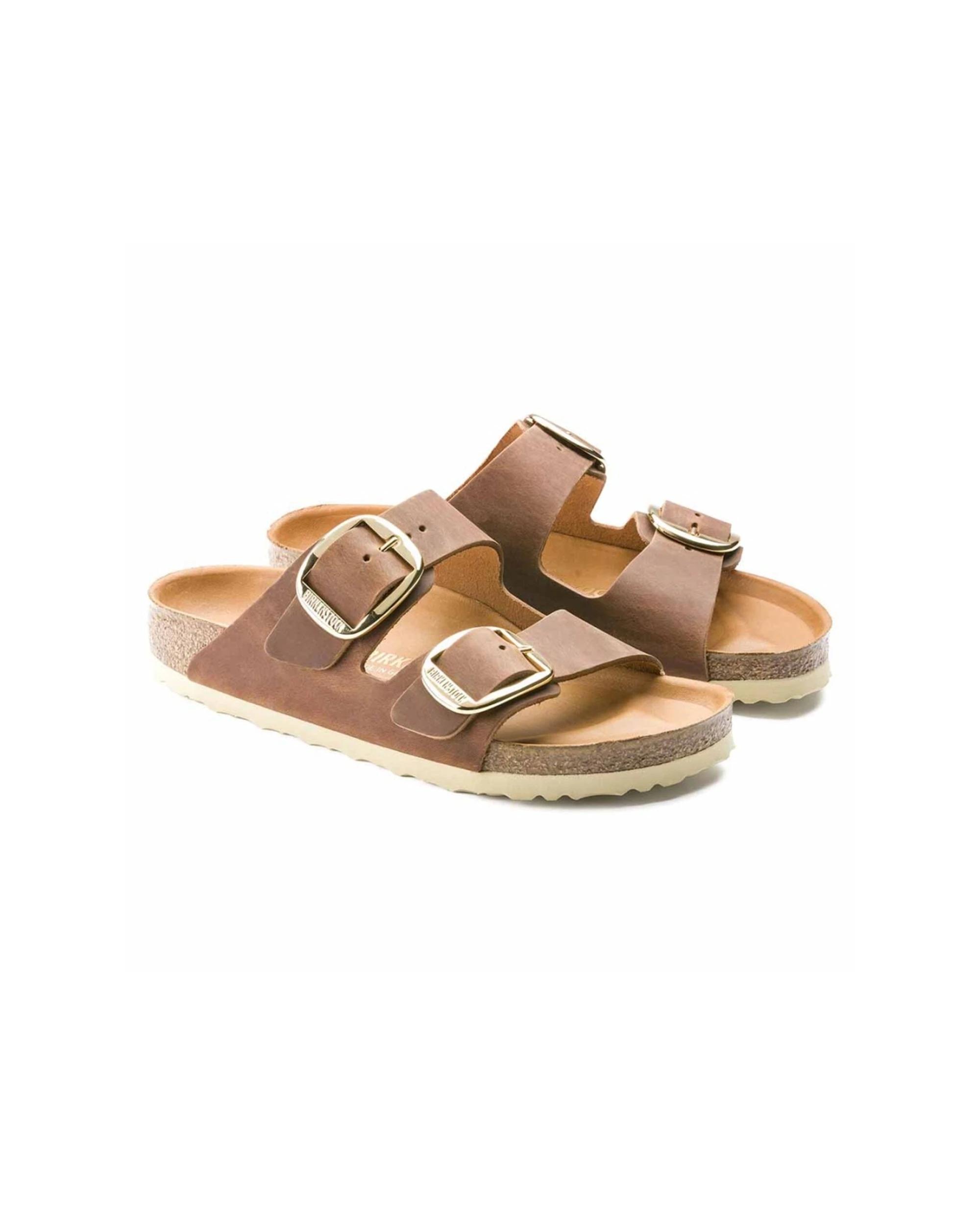 2 Birkenstock Arizona Big Buckle Oiled Leather Sandals COGNAC, 2 of 7