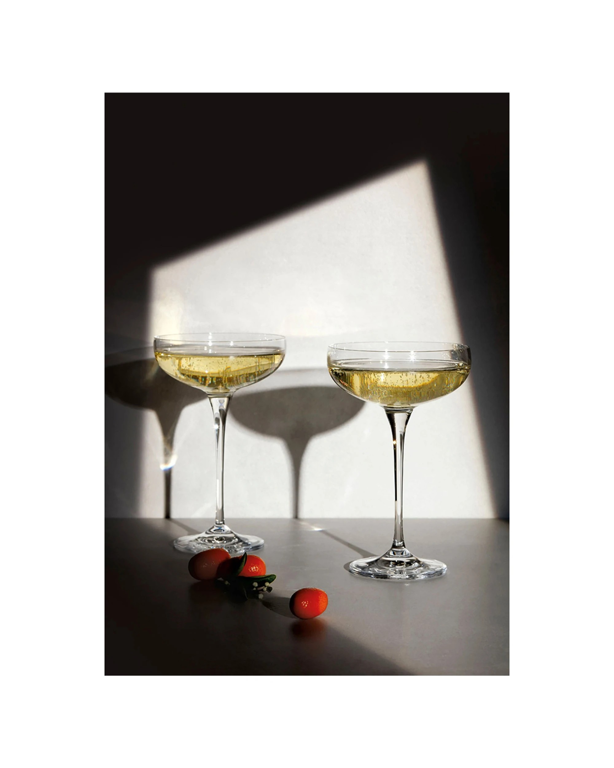 3 Krosno Harmony 6-Piece Stemmed Coupe Champagne Glasses 240ml - Plain, 3 of 9