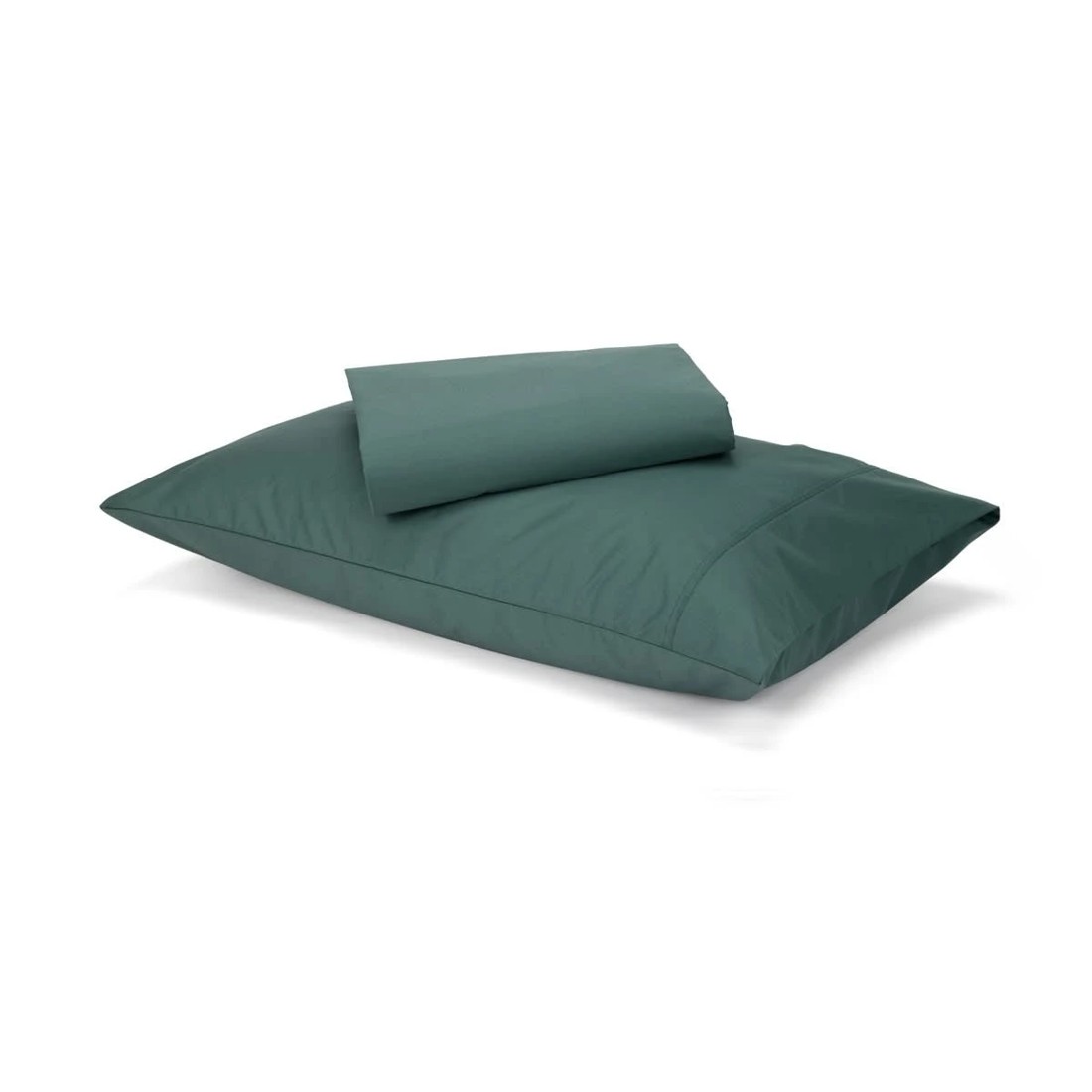 1 250 Thread Count Cotton Rich Sheet Set - Single Bed, Teal, 1 of 7