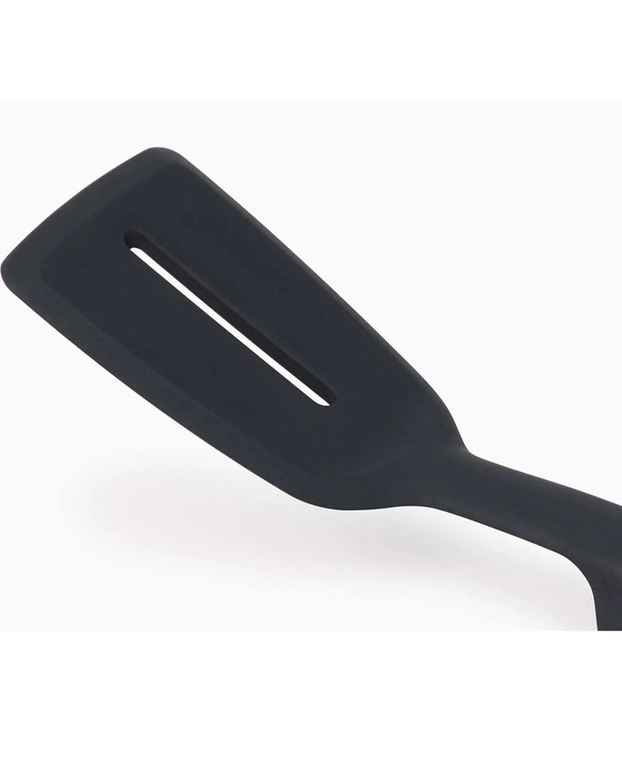 6 Joseph Joseph 2PK Elevate Silicone Steel Slotted Turner 30.5cm Weighted Handle - Black, 6 of 7