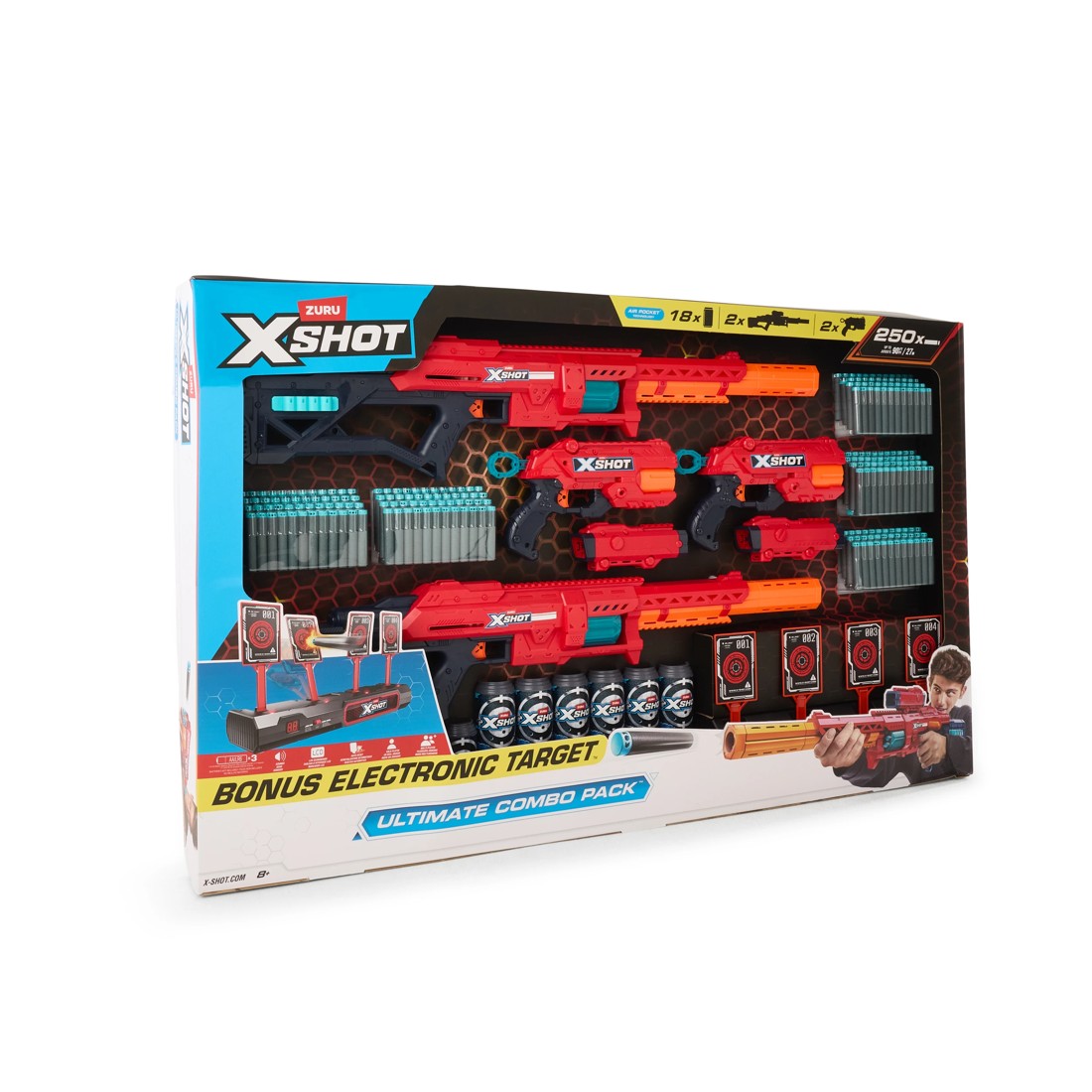 3 Zuru X-Shot Excel Ultimate Combo Pack with Bonus Electronic Target, 3 of 5